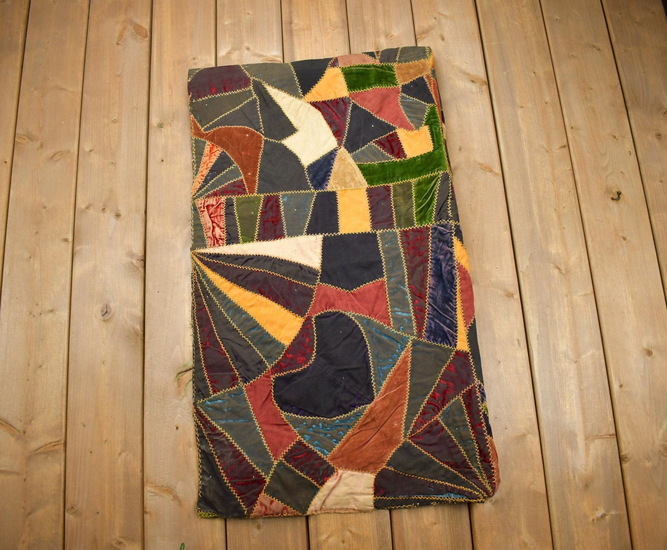 1920's Crazy Quilt - Image 8
