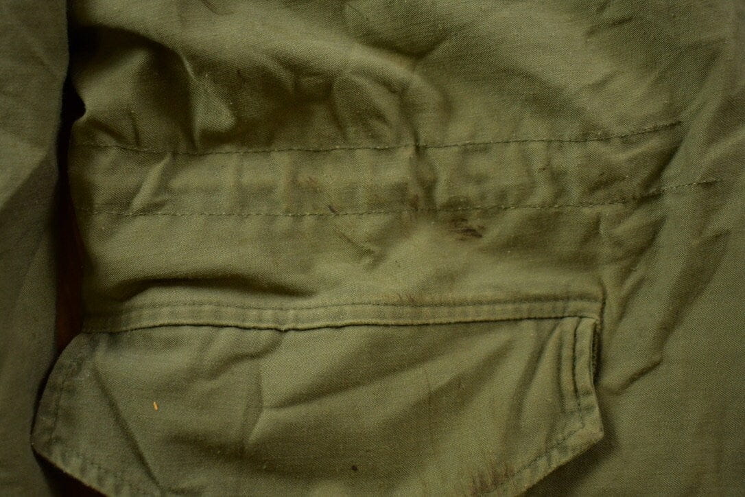 1960s Vintage Military OG-107 Cold Weather Field Coat Men's Large - Image 6