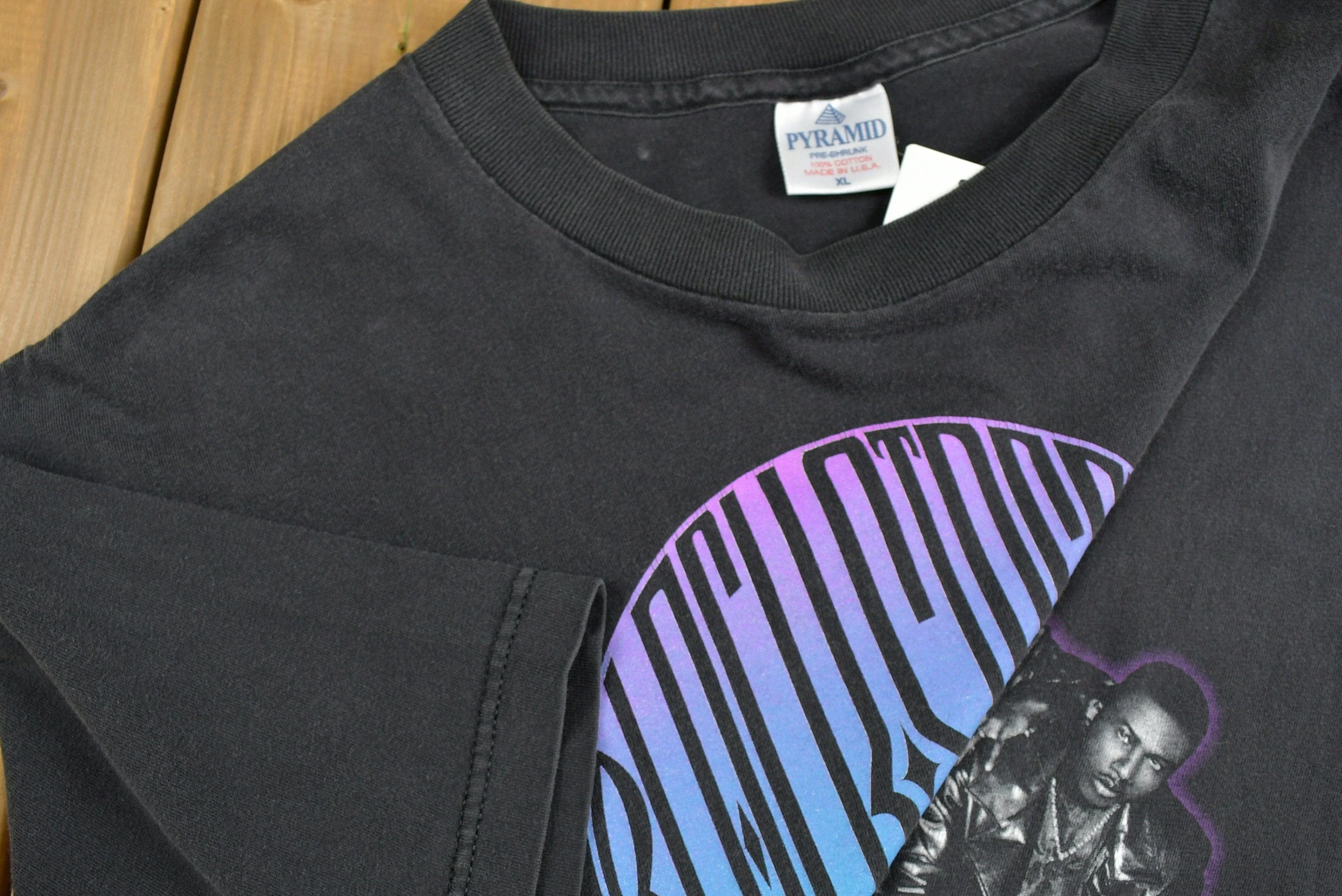 1997 Black Street No Diggity Tour T-shirt - Image 5