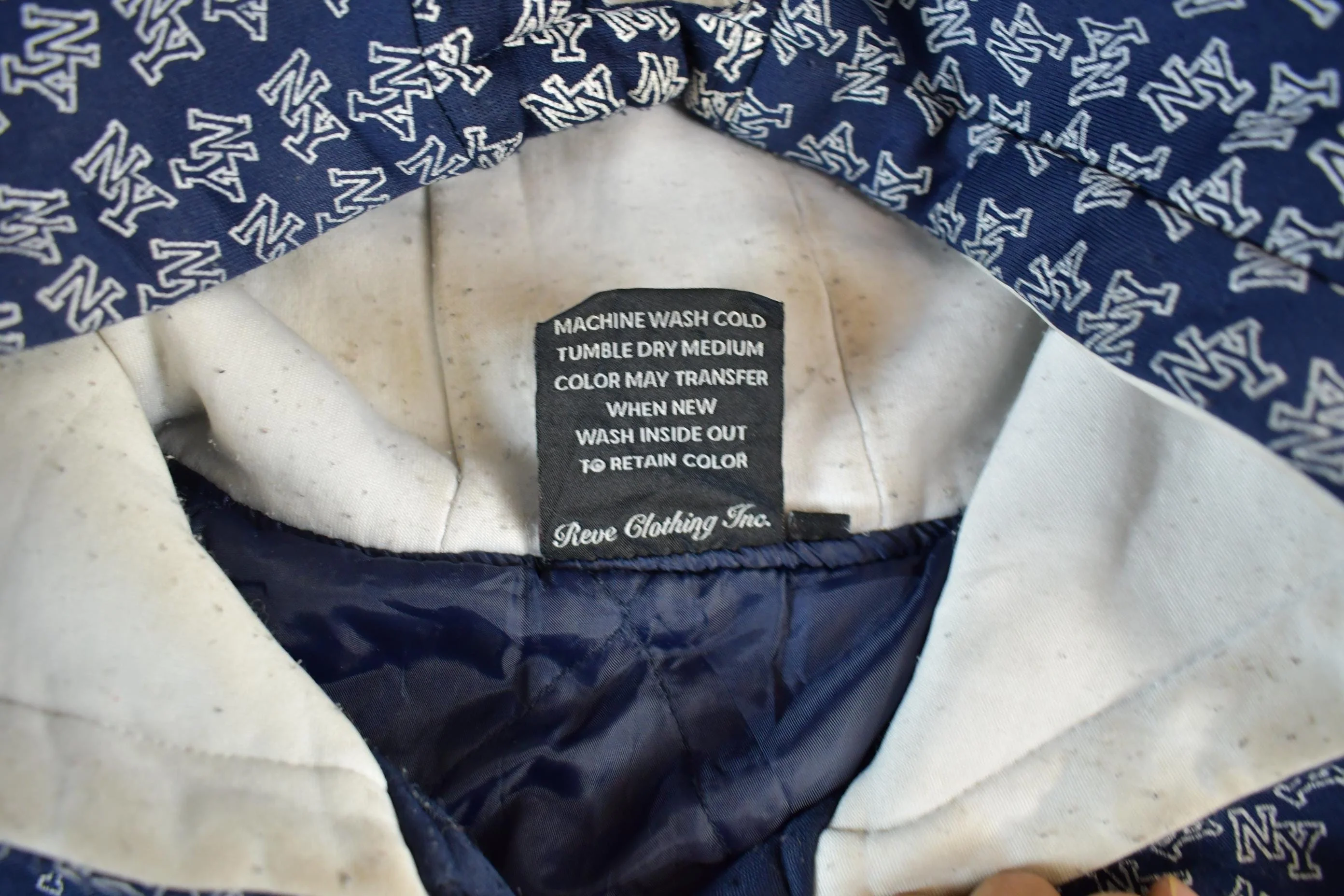 2000s Repe New York All Over Print Hooded Jacket - Image 7