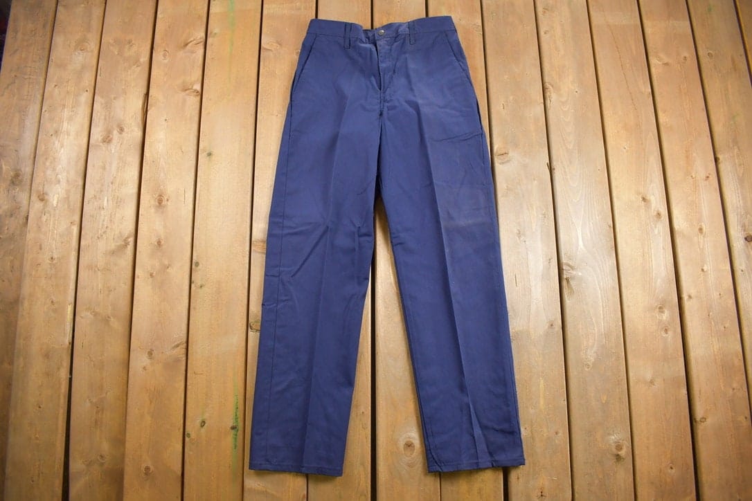 Deadstock Vintage 1980s Steelworks Pleated Trousers Men's 30 x 31 - Image 3