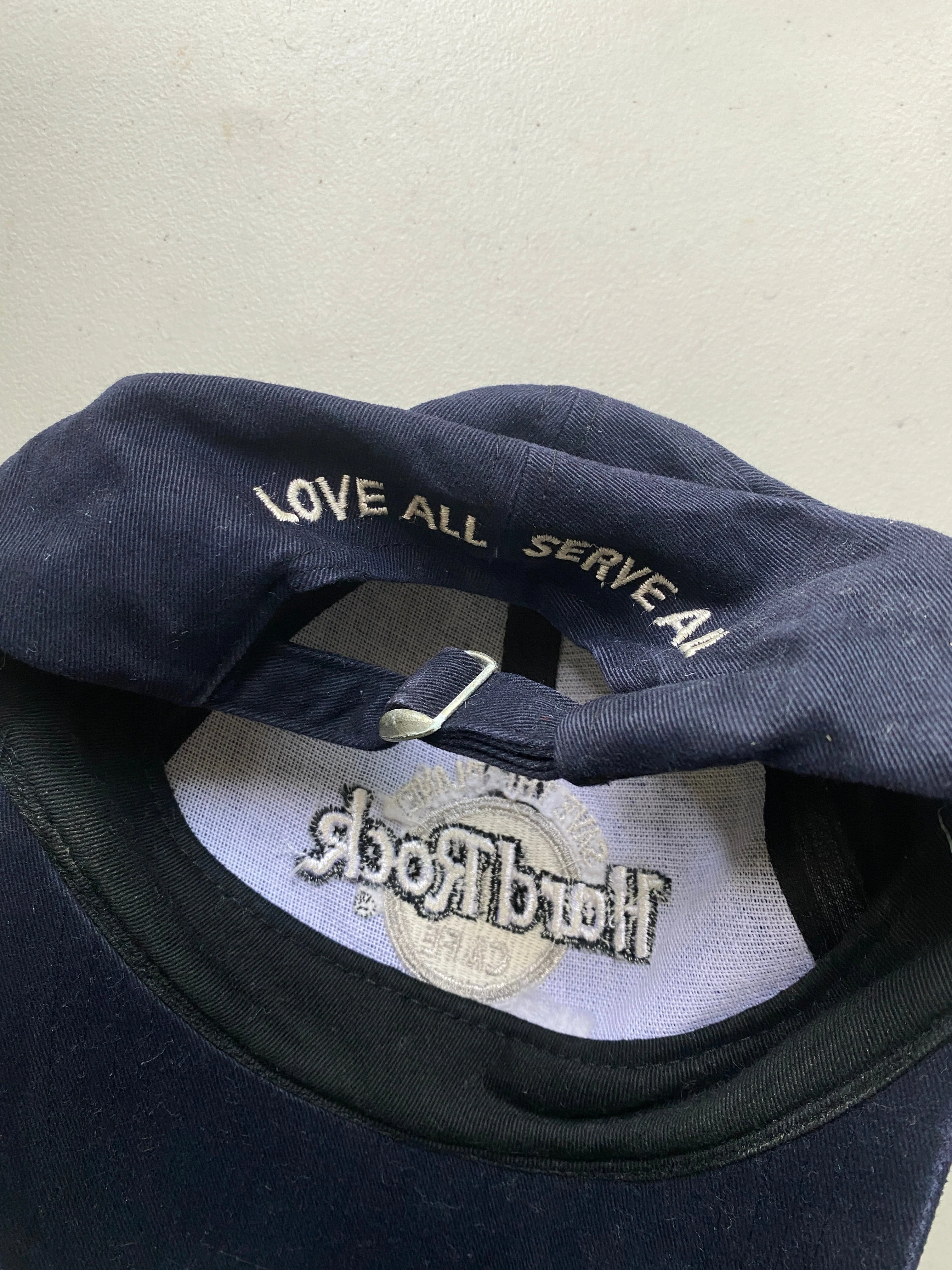 Hard Rock Cafe Amsterdam Hat Adult Blue Strap Back - Image 3