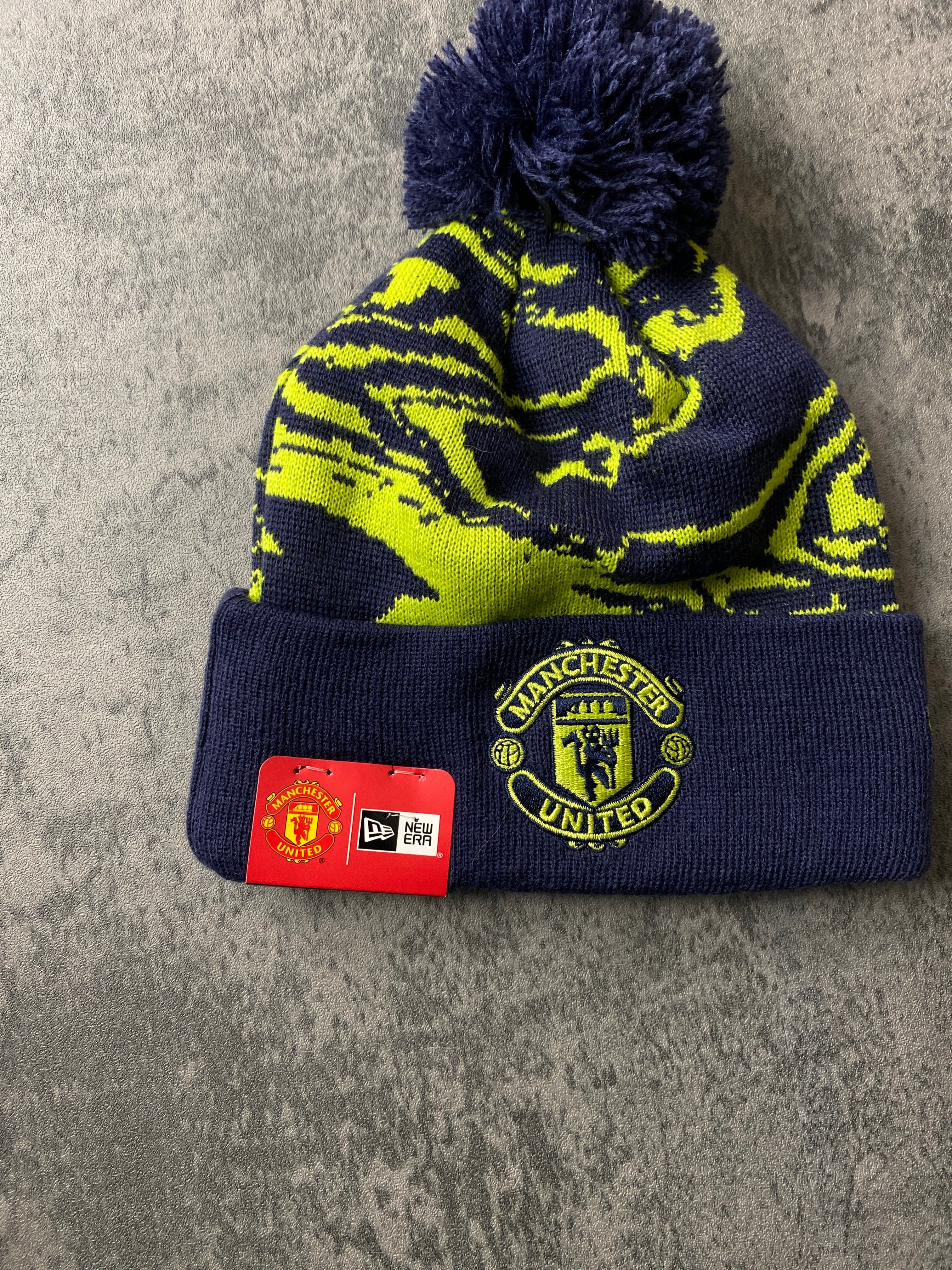 Manchester United Beanie Adult Blue - Image 3