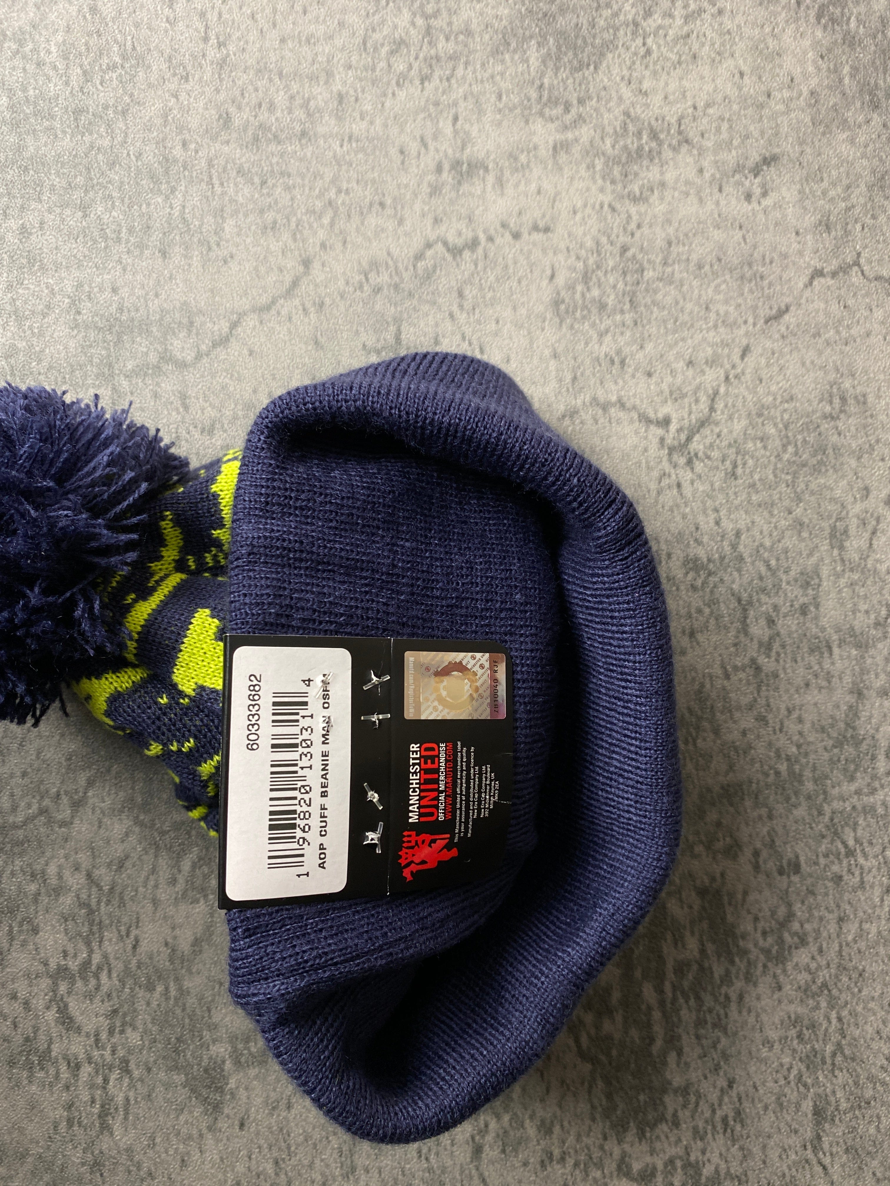 Manchester United Beanie Adult Blue - Image 4