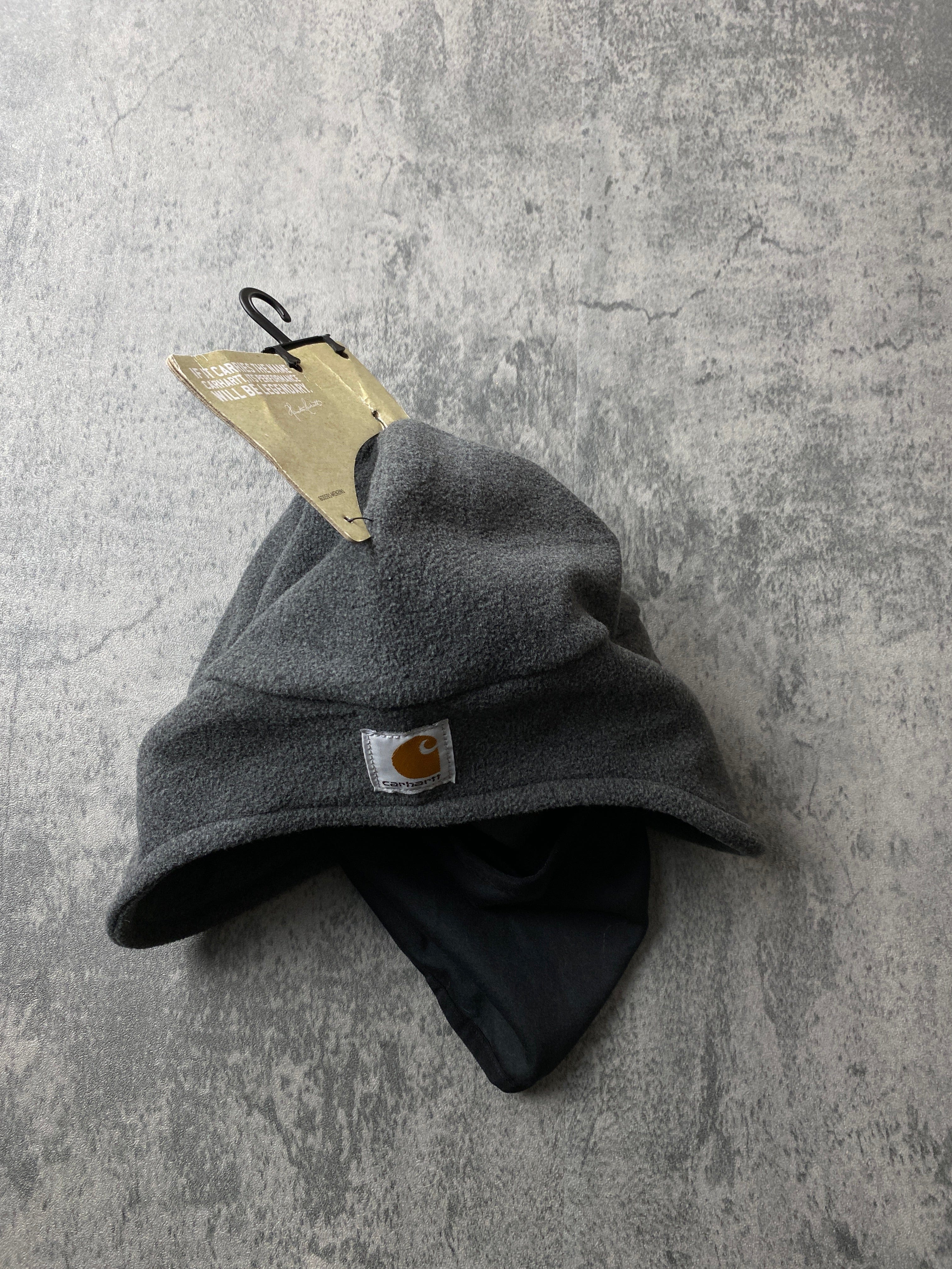 Carhartt Beanie Adult Grey Fleece 2 In 1 - Image 3