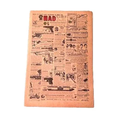 Mad (1952 EC) Magazine 21 FN 8.0 Off-white pages