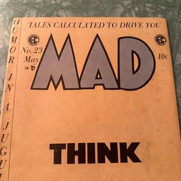 MAD #23 - COMPLETE - Last Mad in Comic Book Format! - Classic EC Comic! 1955 - Image 4