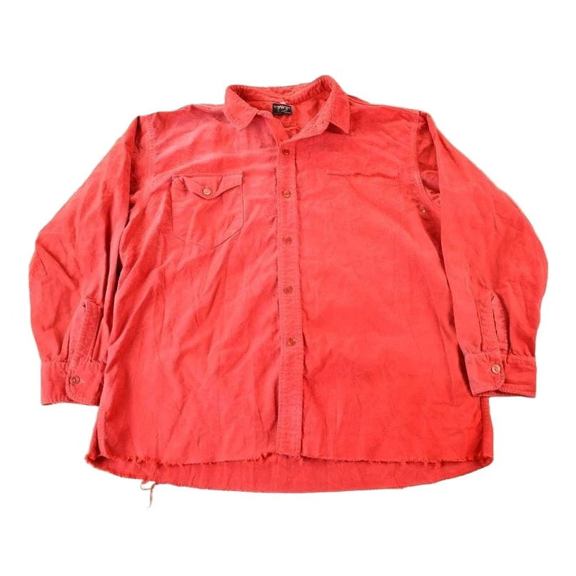True Vintage 1970s GWG Red Button Up Flannel Shirt Men's Large