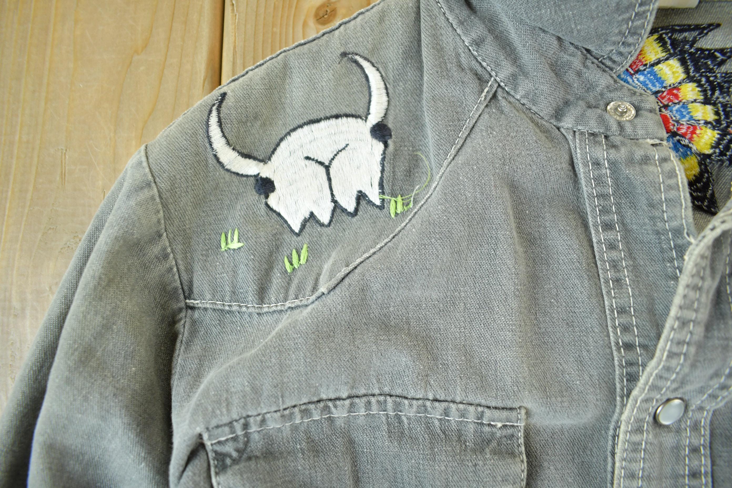 True Vintage 1970s Western Native Button Up Shirt Womens S - Image 6