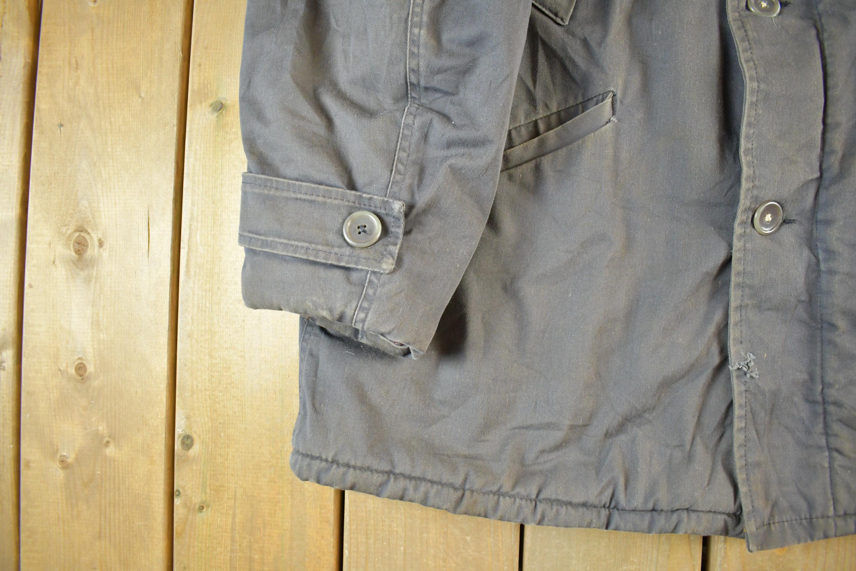 Vintage 1940s Lake O Woods Military Outdoors Jacket Men's XL - Image 4