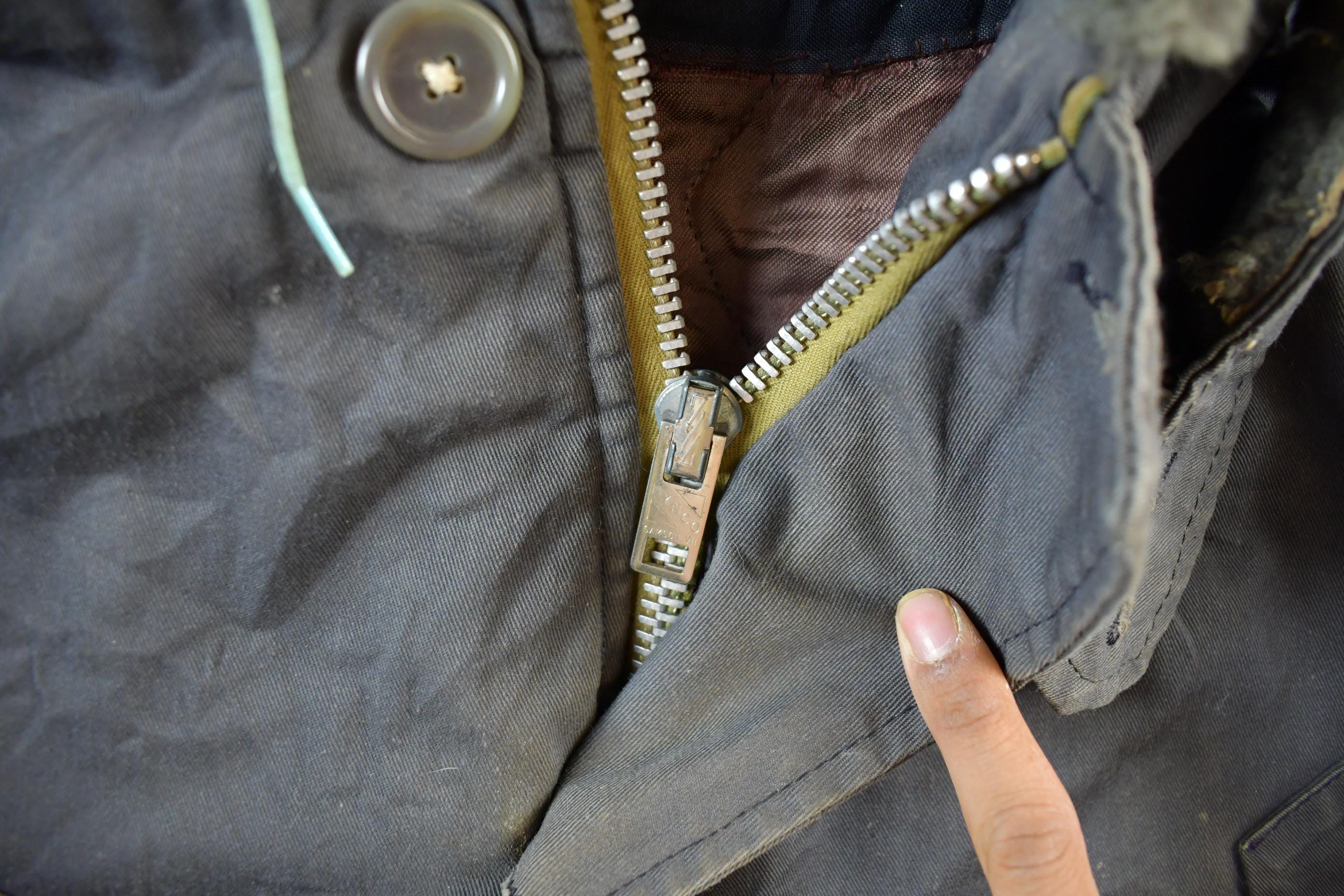 Vintage 1940s Lake O Woods Military Outdoors Jacket Men's XL - Image 7