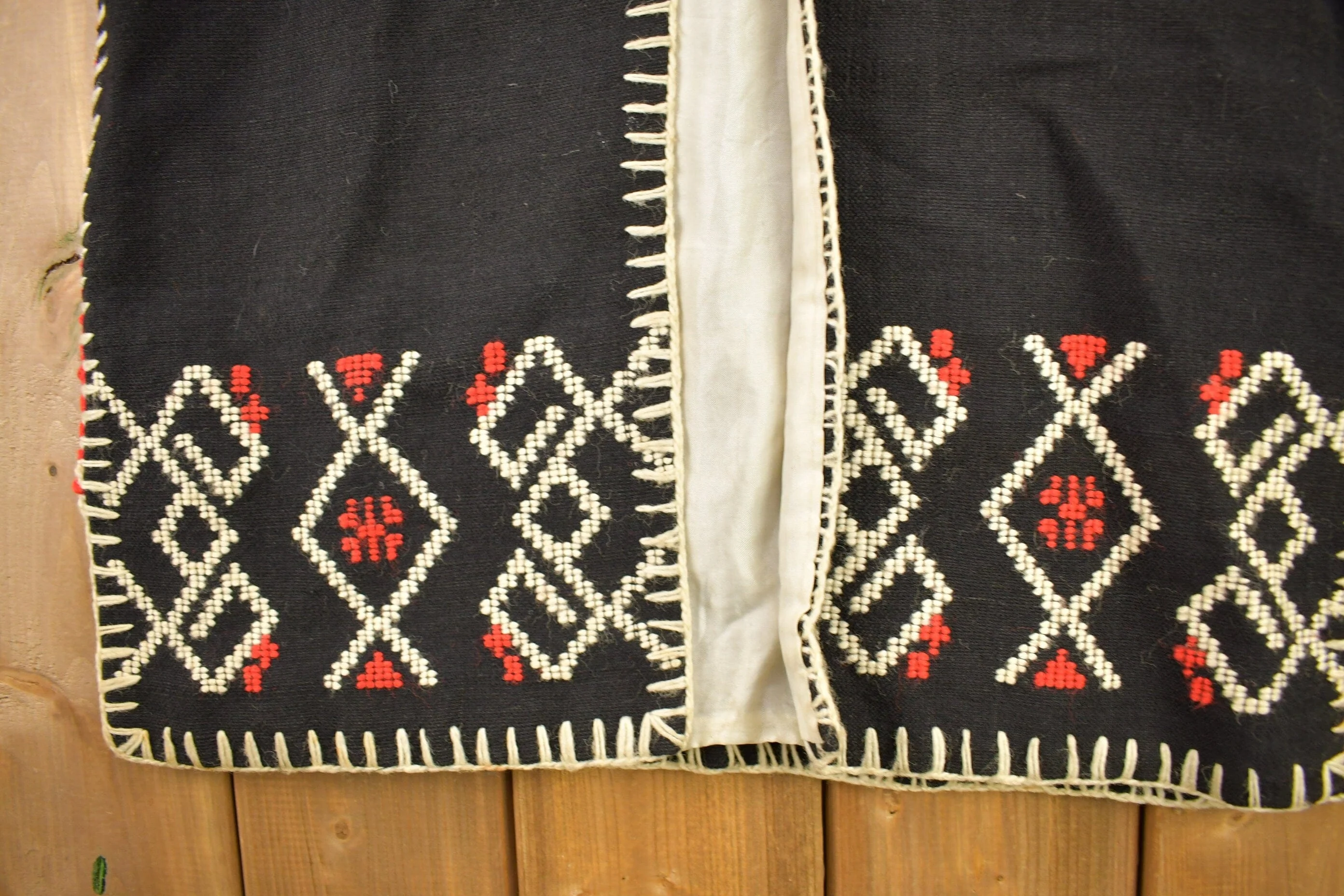 Vintage 1940s Mexican Embroidered Souvenir Jacket Men's Large - Image 6
