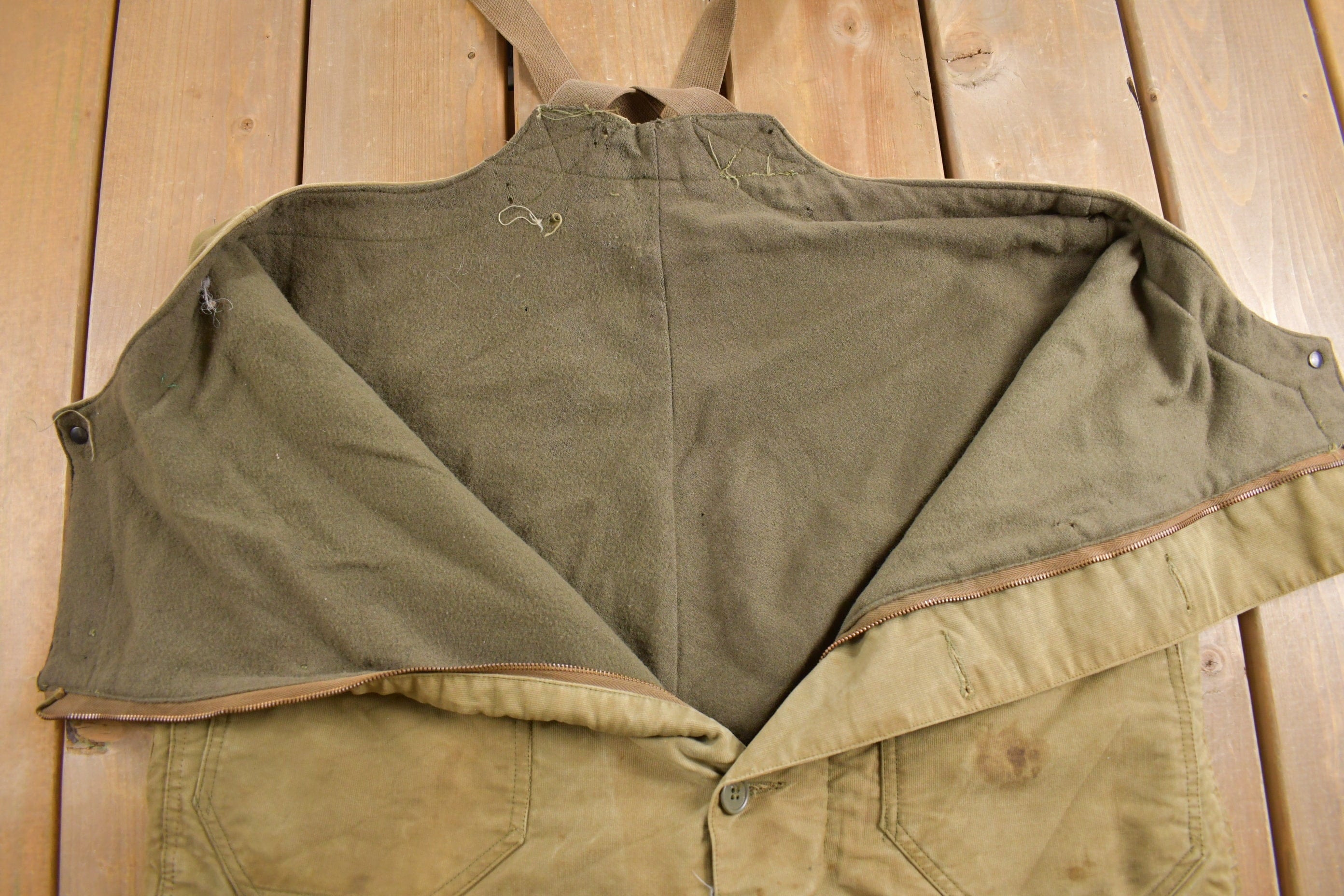 Vintage 1940s N Deck Overalls Men's Small - Image 6