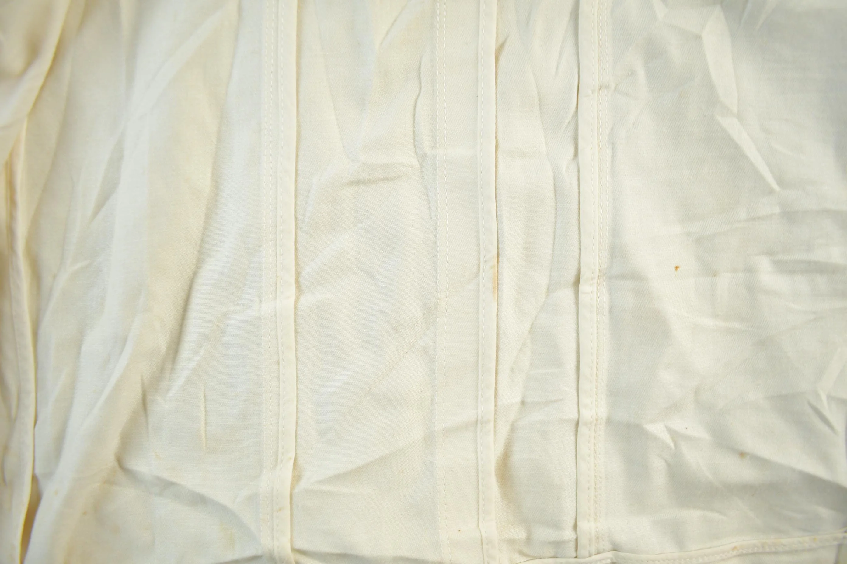 Vintage 1940s Navy Coast Guard Novakoff Uniform Shirt Men's Medium - Image 9