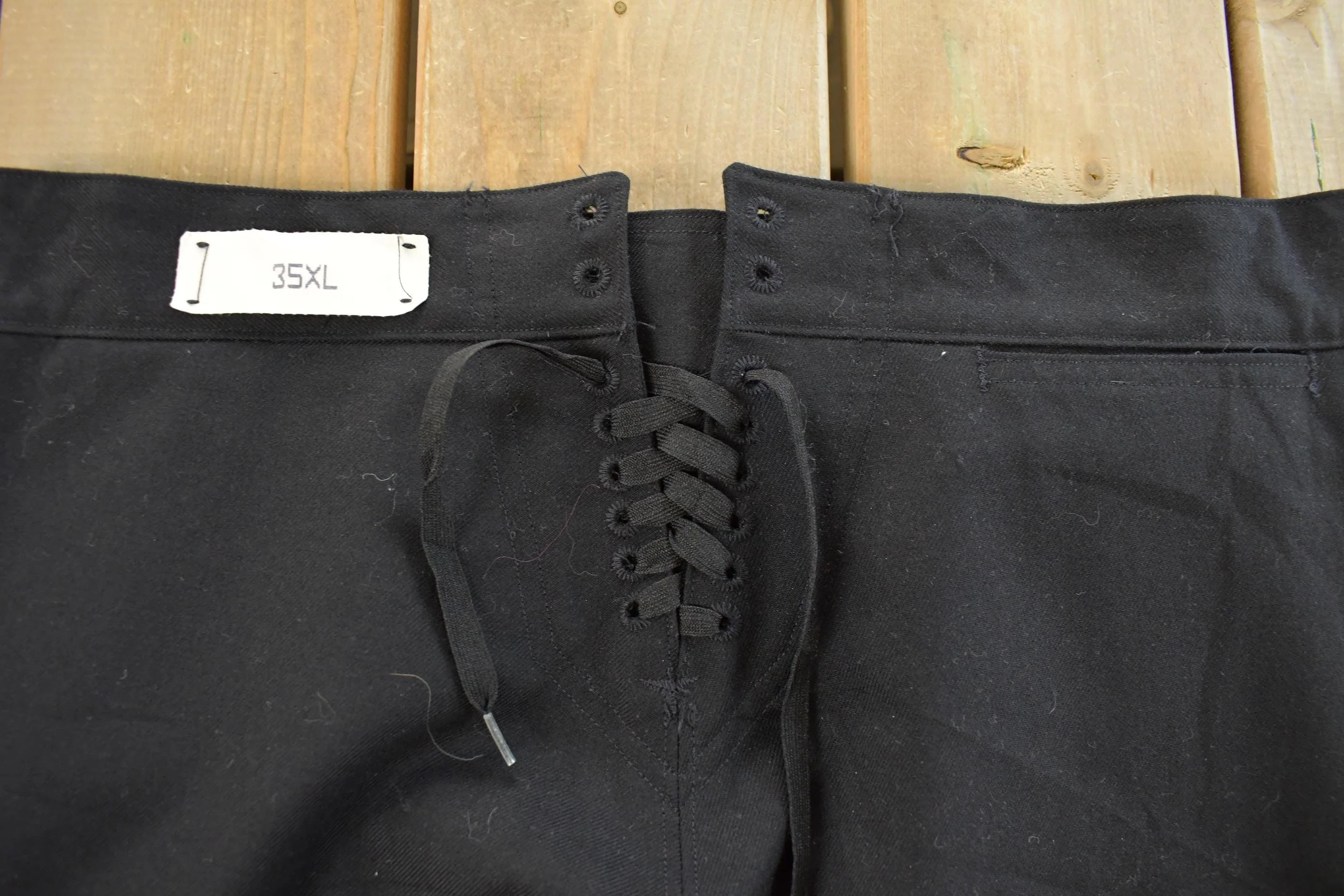 Vintage 1940's Navy Naval Clothing Factory WWII Pants Men's 35 x 33 - Image 4