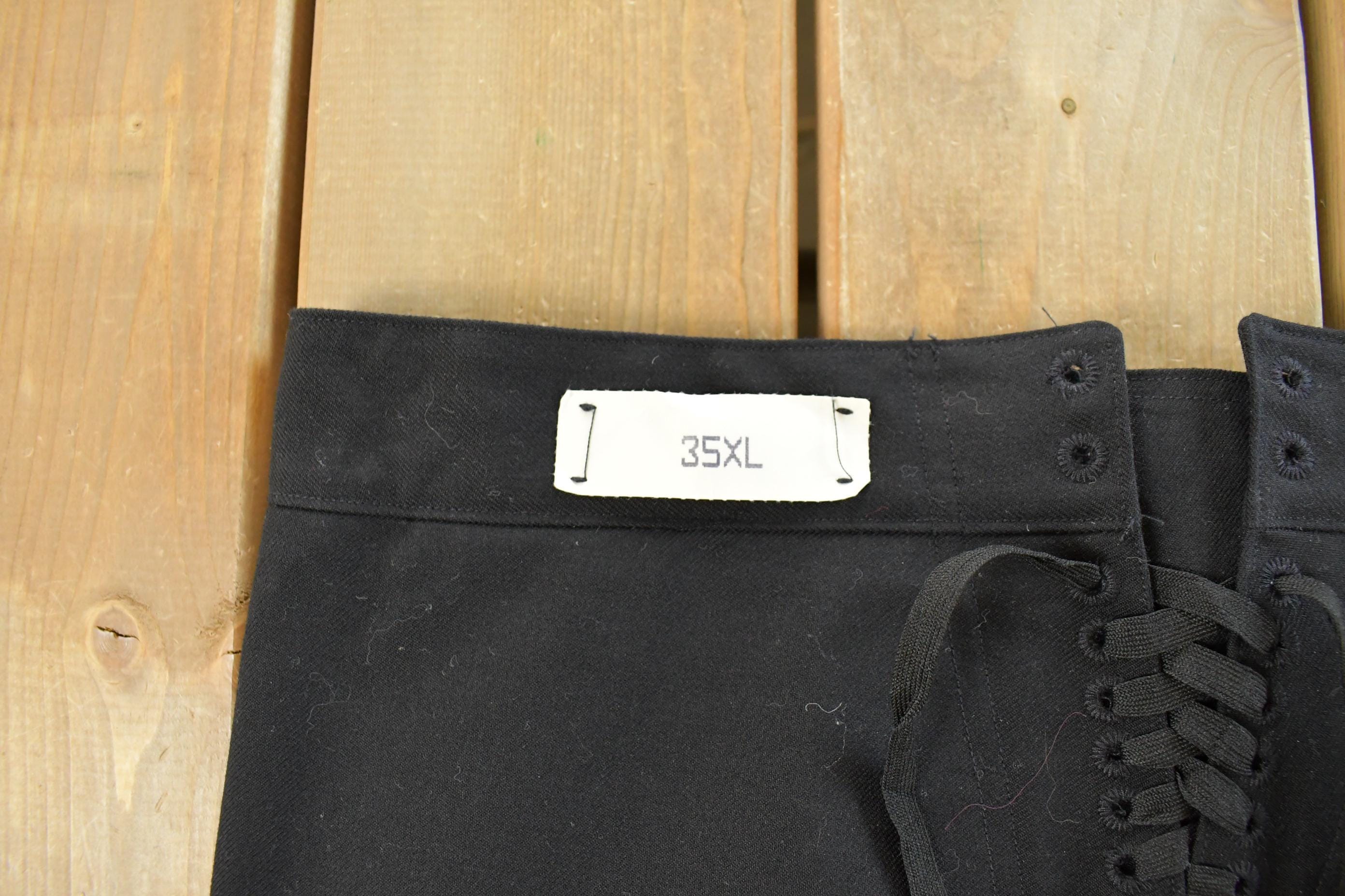 Vintage 1940's Navy Naval Clothing Factory WWII Pants Men's 35 x 33 - Image 5
