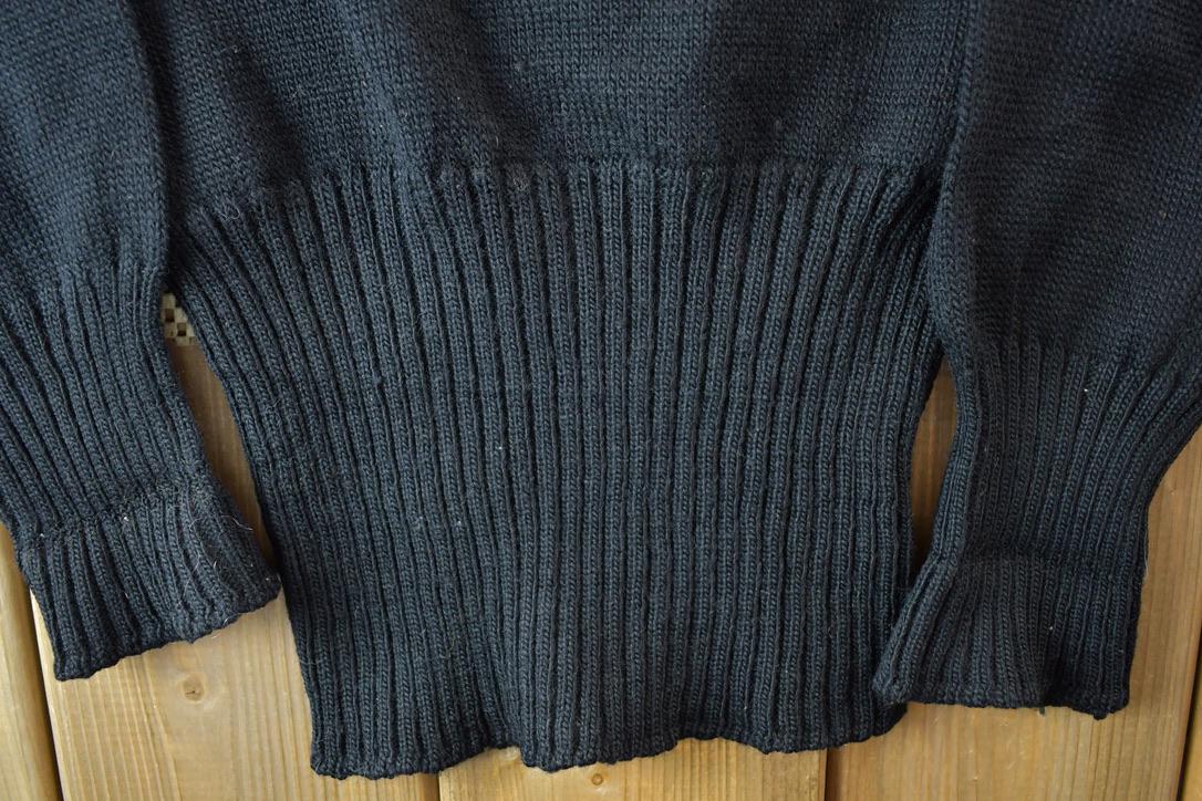Vintage 1940s Princeton Knitting Mills All Wool S University Collegiate Crewneck - Image 5