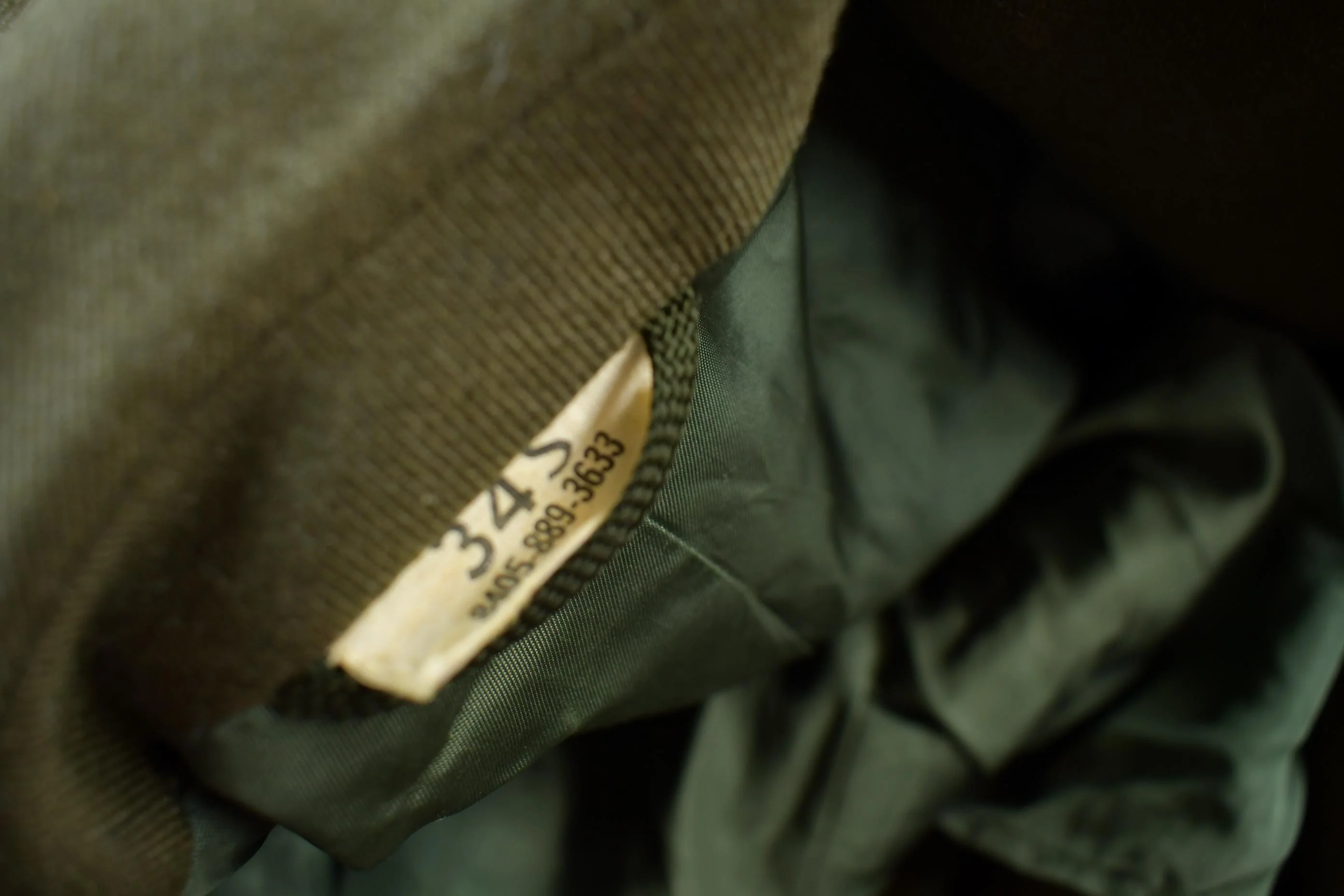 Vintage 1940s World War 2 Military Button Up Wool Overcoat - Image 4