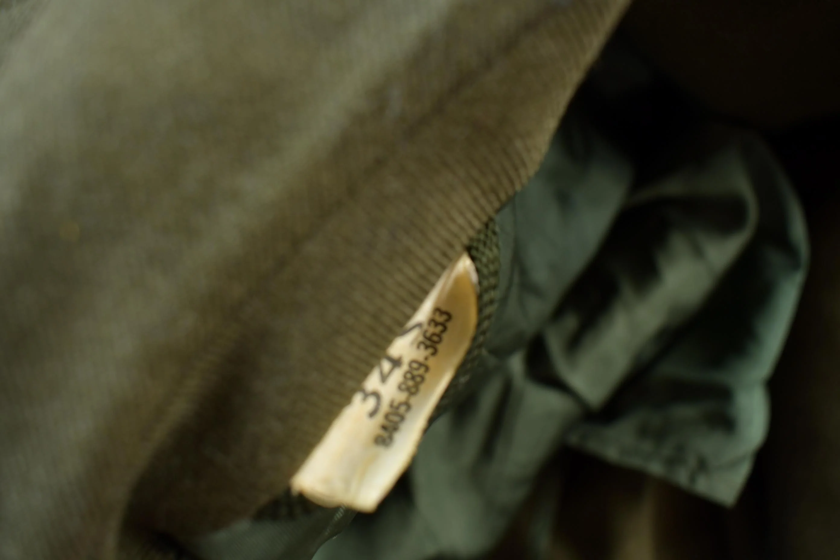 Vintage 1940s World War 2 Military Button Up Wool Overcoat - Image 5