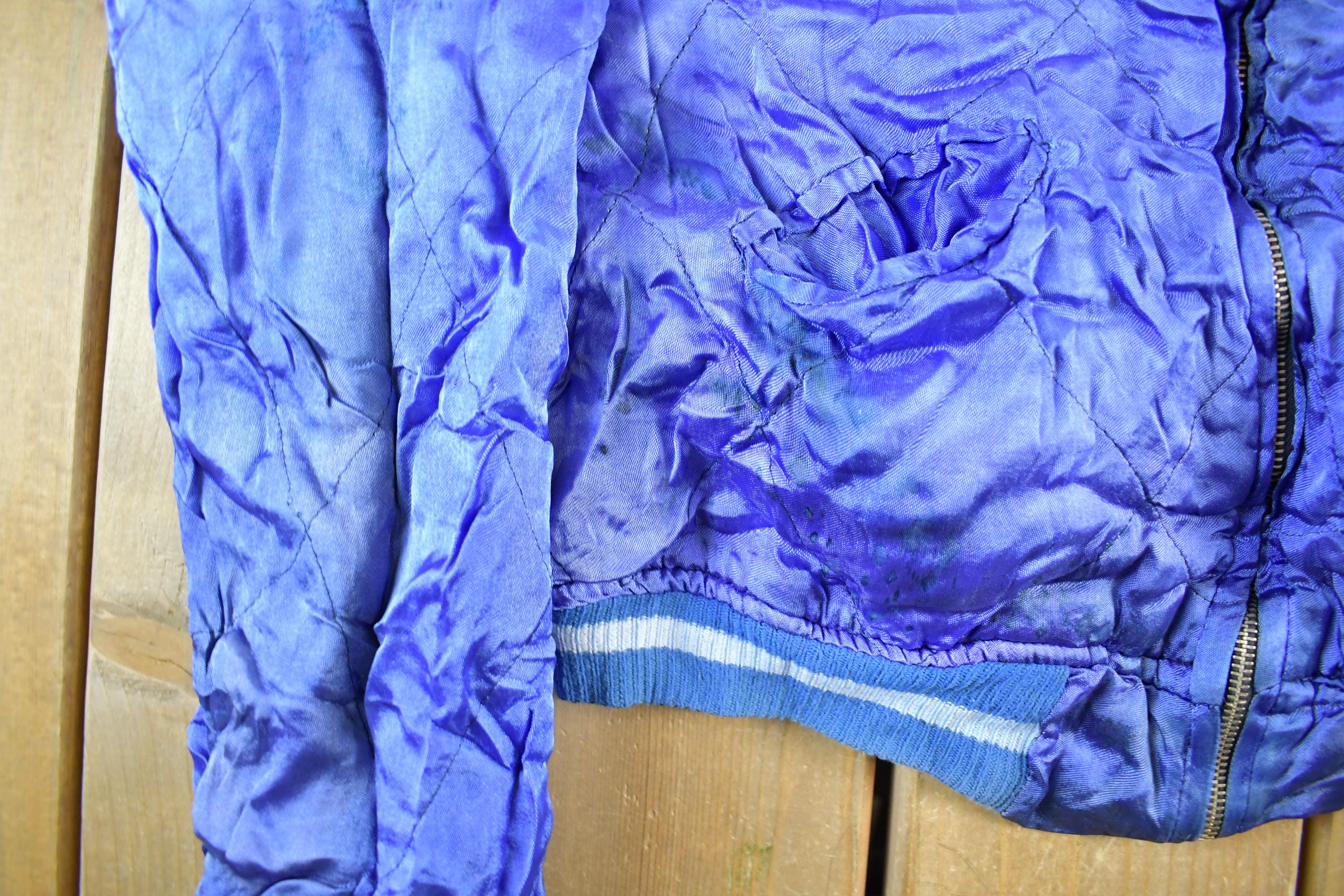 Vintage 1950s 1960s Japan Sukajan Souvenir Bomber Jacket Men's S - Image 9