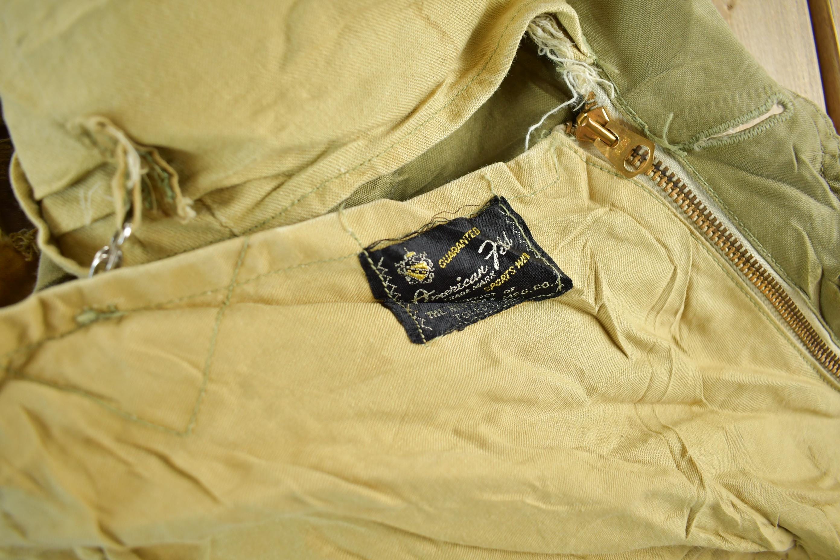 Vintage 1950s American Field Hunting Jacket Men's Large - Image 5