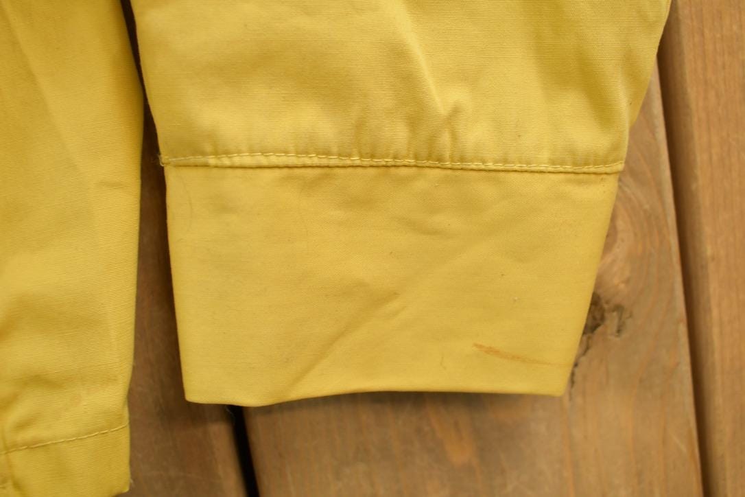 Vintage 1950s Blank Windbreaker Jacket Men's S - Image 8