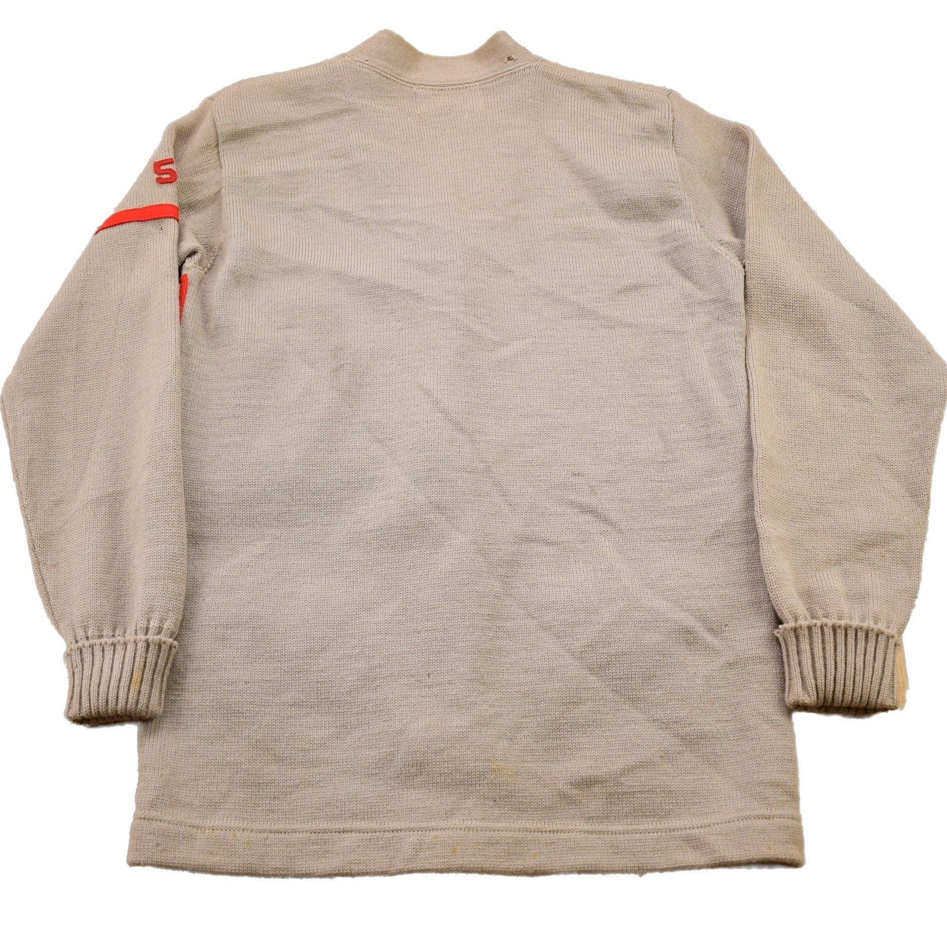 Vintage 1950s Blepp-Coombs Sporting Goods Collegiate Cardigan Sweater Men's Medium - Image 2