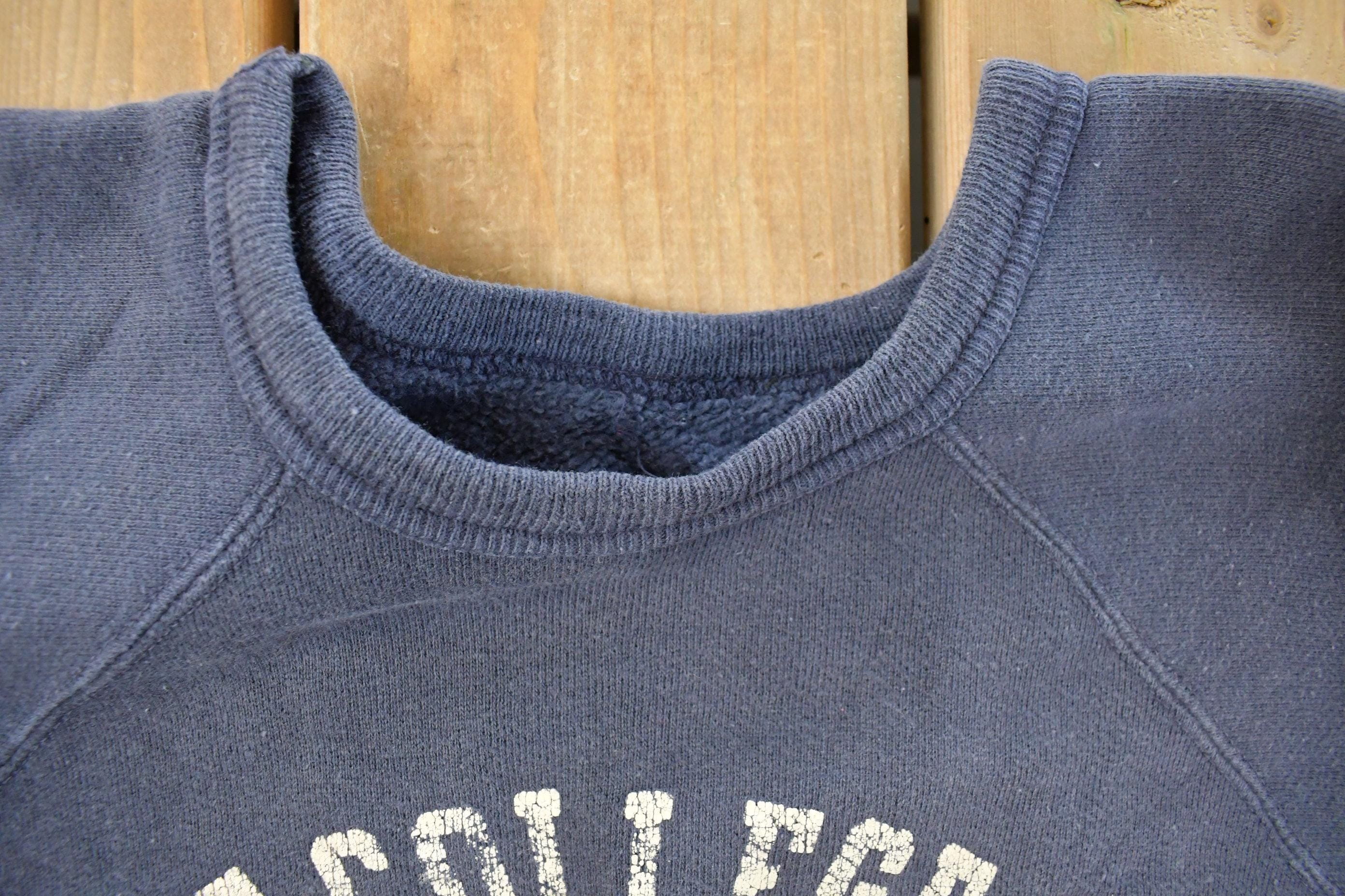 Vintage 1950s College of St. Catherine Crewneck Sweatshirt Men's Small - Image 5