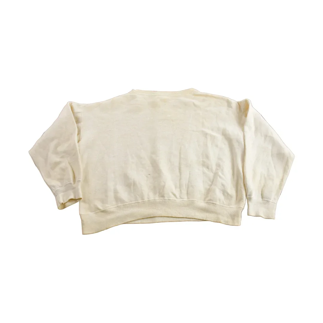 Vintage 1950s Collegiate Crewneck Men's Medium - Image 2