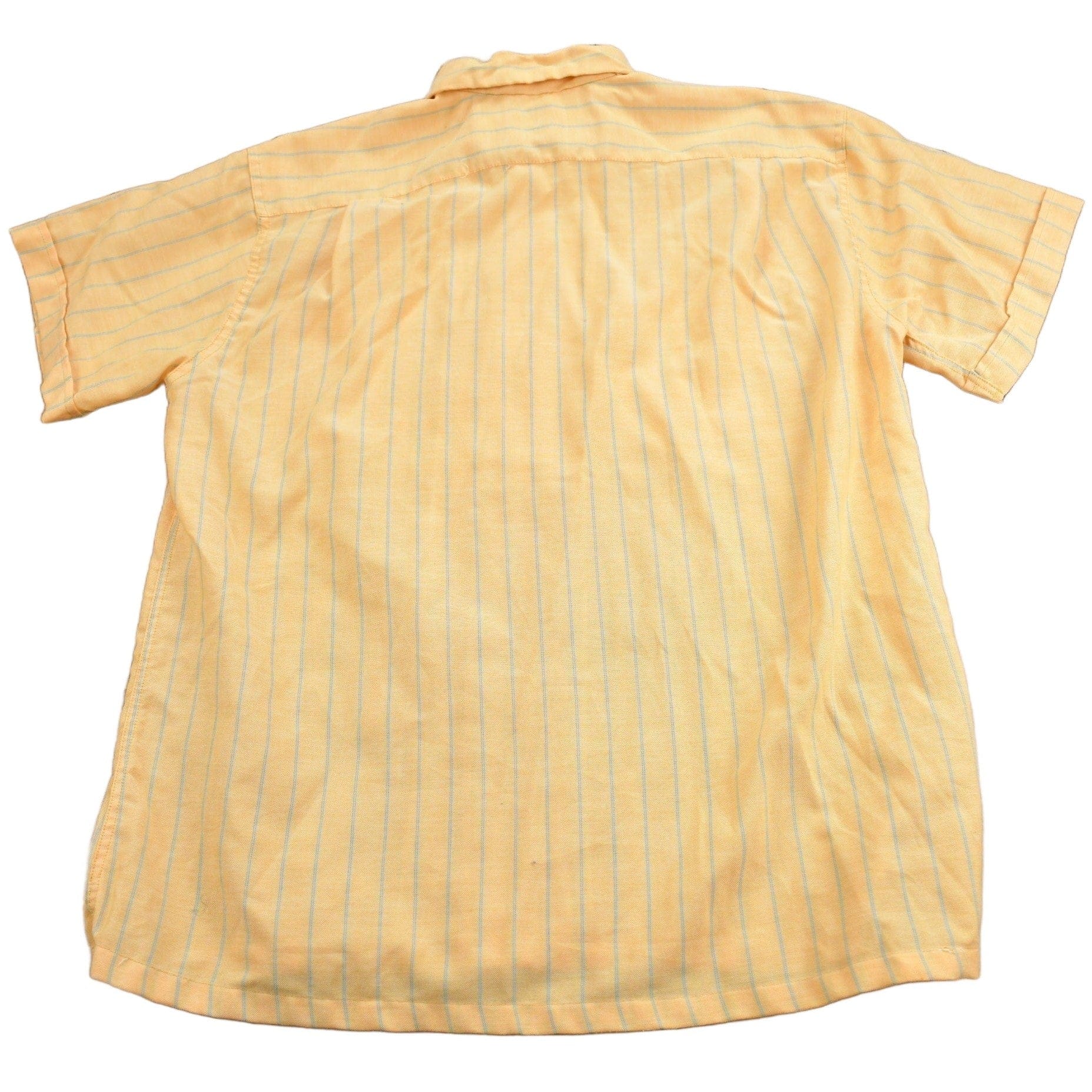Vintage 1950s Dutchmaid Striped Button Up Shirt Men's Large - Image 2