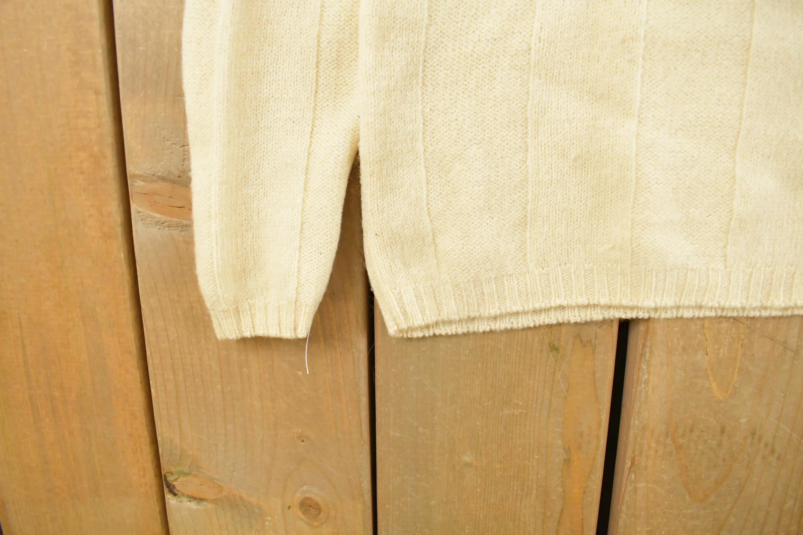 Vintage 1950's Garland Sheltie Mist Collegiate Knit Turtleneck Sweater Women's S - Image 3