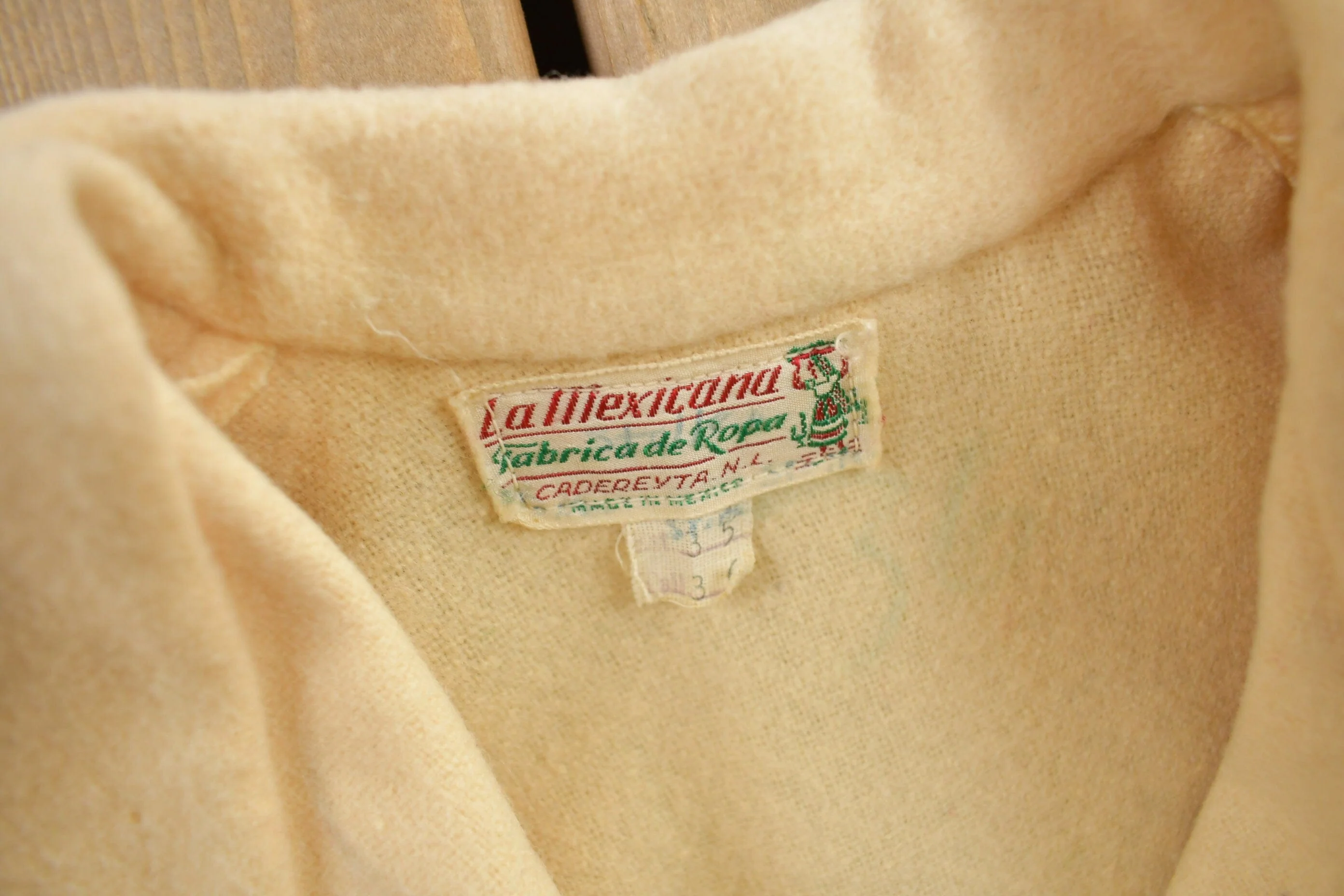 Vintage 1950s La Mexicana Mexican Embroidered Jacket - Image 6