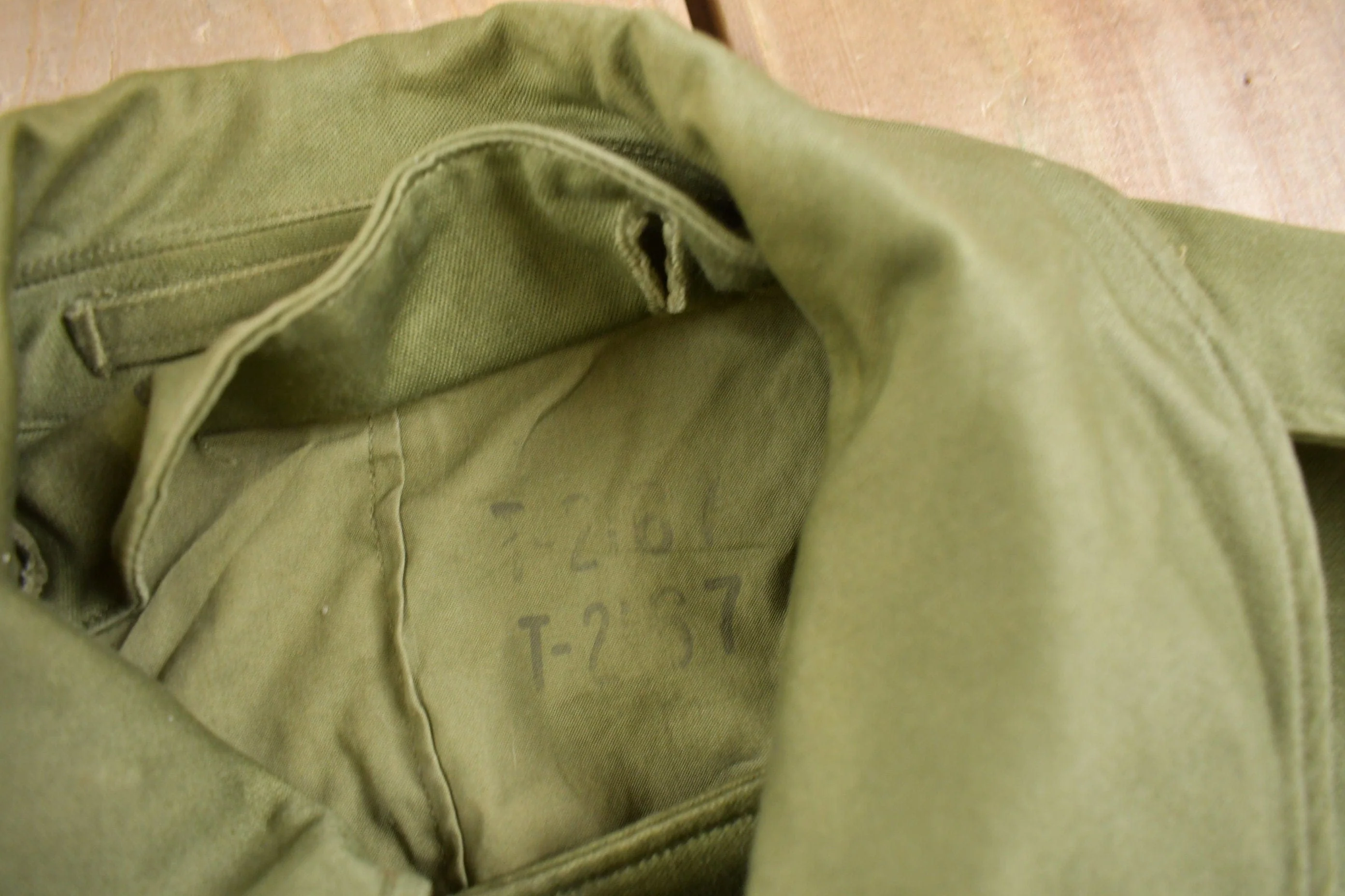 Vintage 1950s Military Overcoat - Image 6