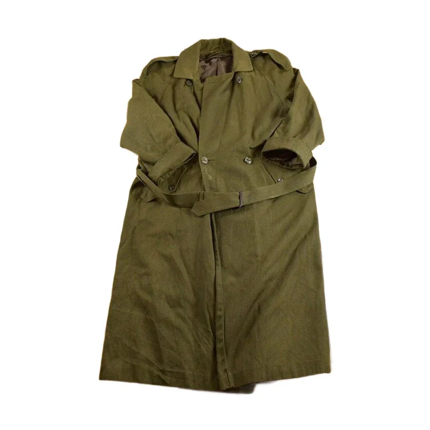 Vintage 1950s OG 107 Military Overcoat Men's Medium