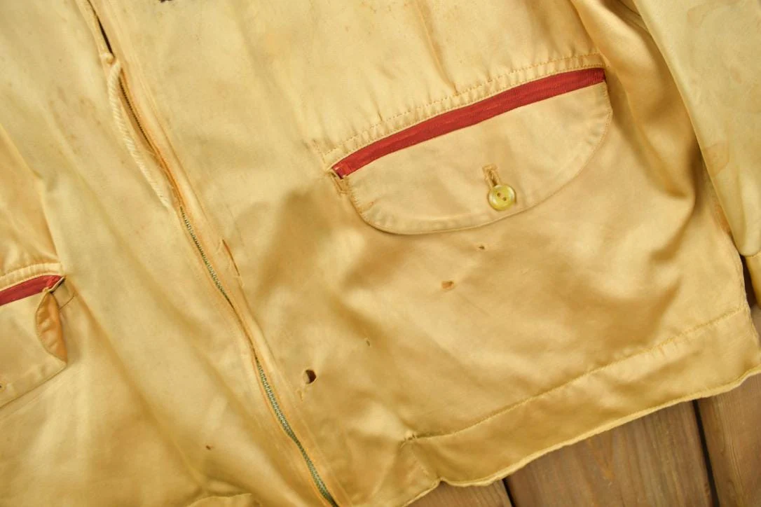 Vintage 1950s Queen's Science Varsity Jacket - Image 7