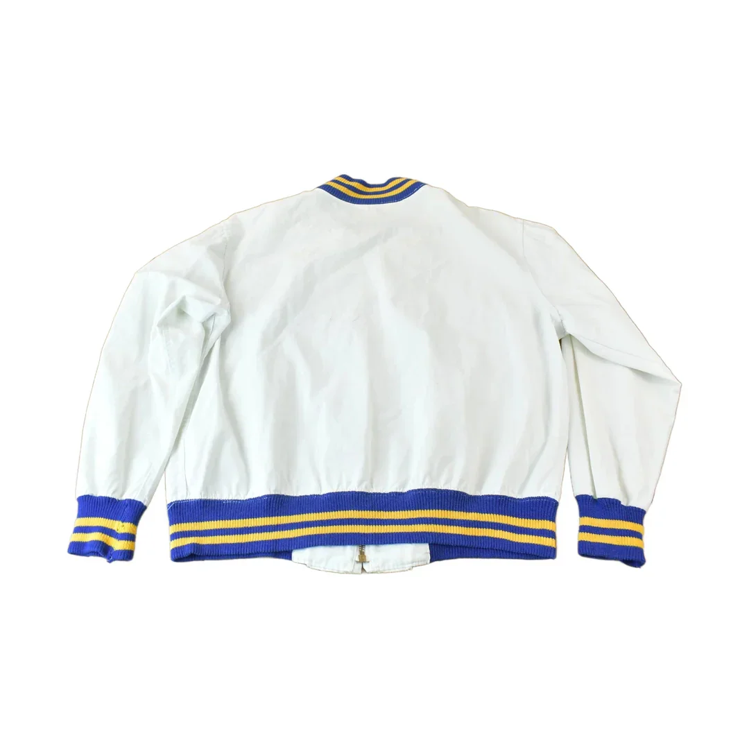 Vintage 1950s Rotary International Champion Bomber Jacket Men's Large - Image 2