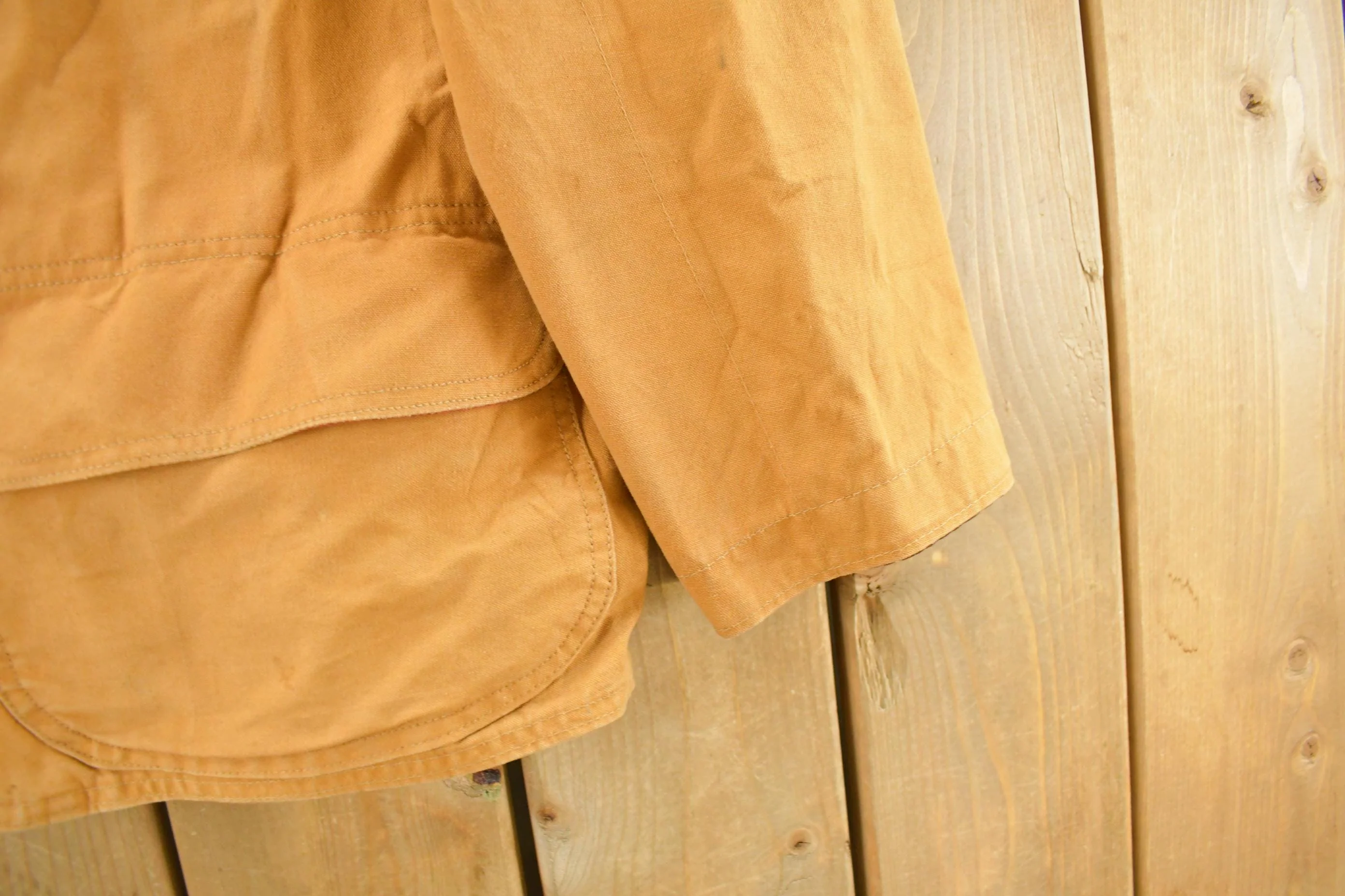Vintage 1950s Sears Cumberland Hunting Jacket Men's Large - Image 3