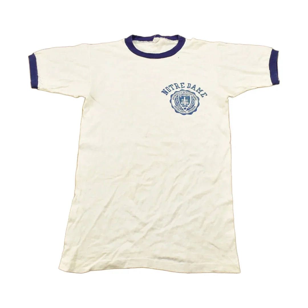 Vintage 1950s University Of Notre Dame Collegiate Champion T-Shirt