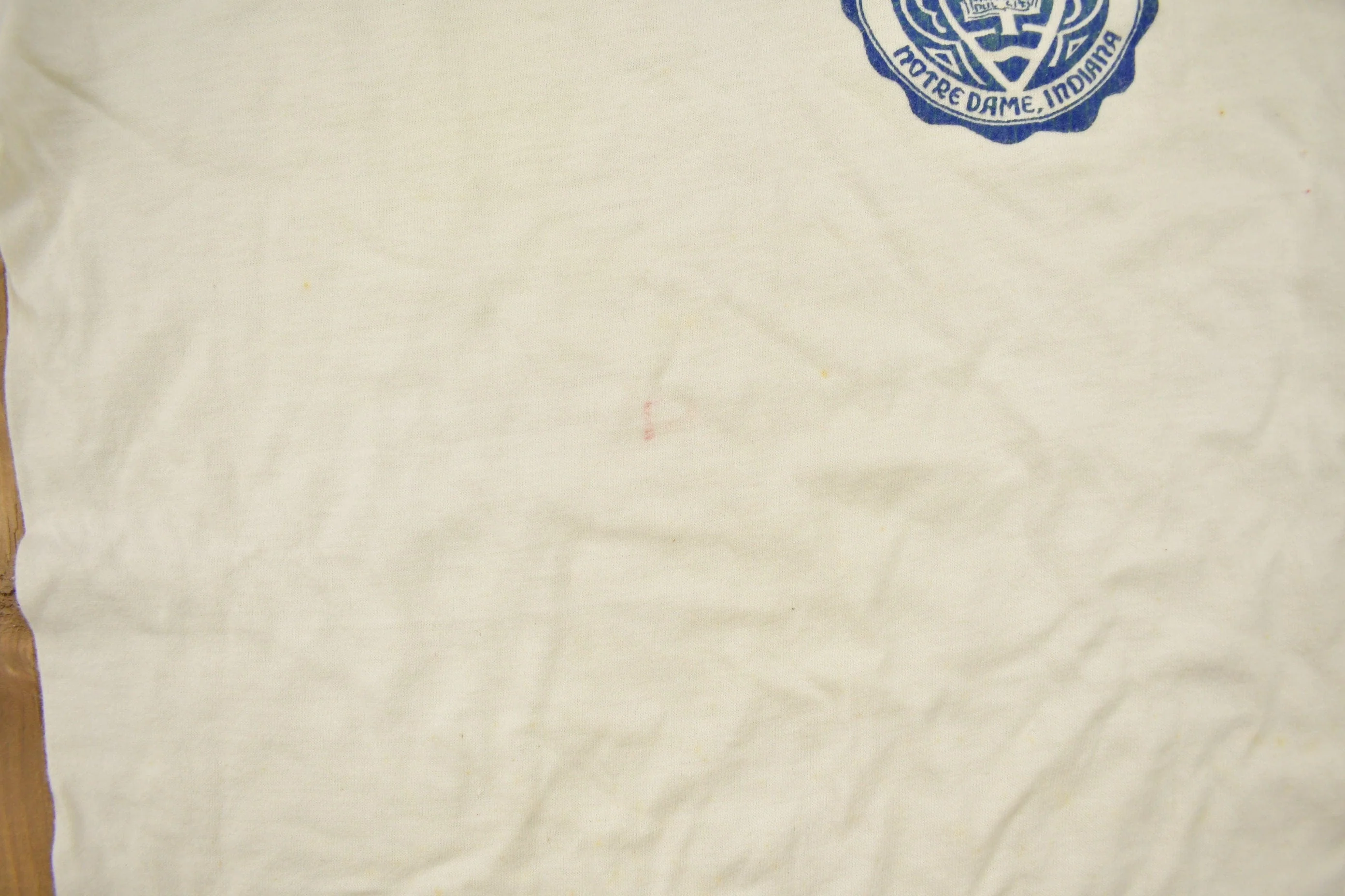 Vintage 1950s University Of Notre Dame Collegiate Champion T-Shirt - Image 4