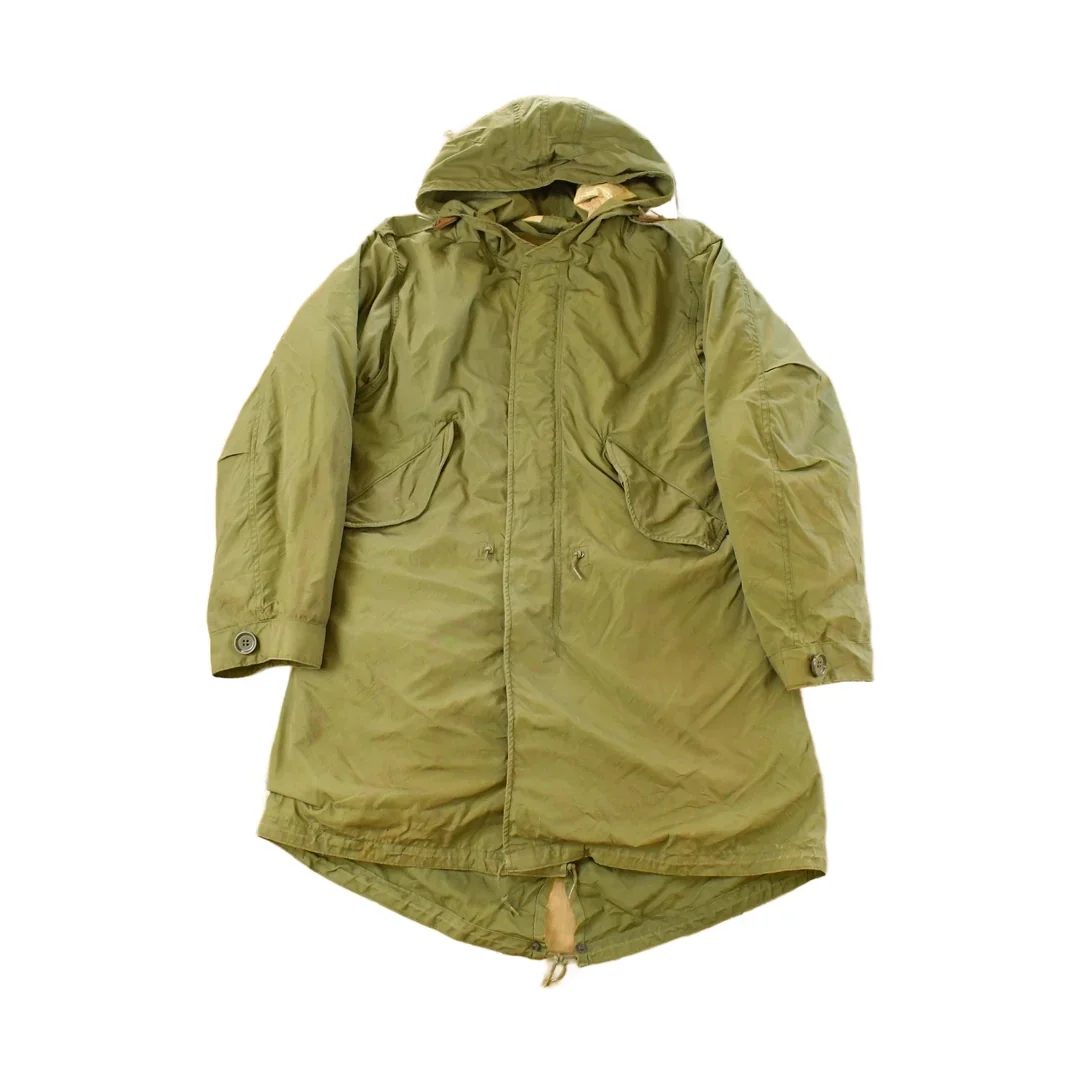 Vintage 1951 Cold Weather Combat Military Parka Jacket Men's S