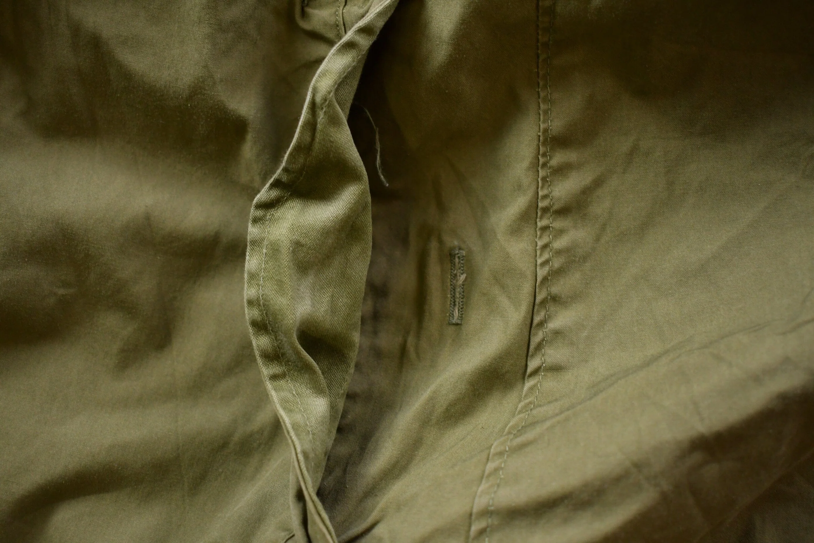 Vintage 1953 OG 107 Military Overcoat - Image 3