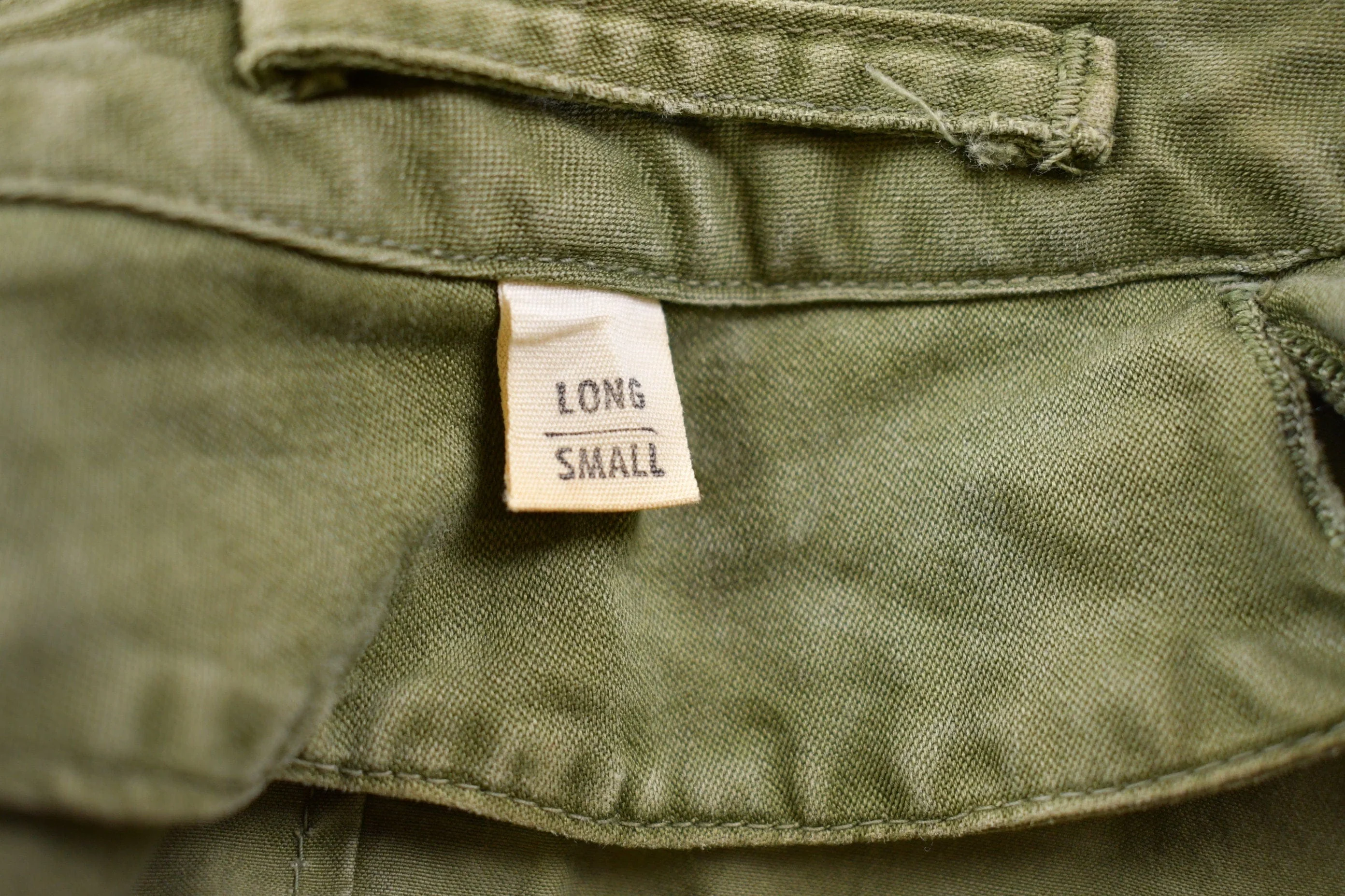 Vintage 1953 OG 107 Military Overcoat - Image 7