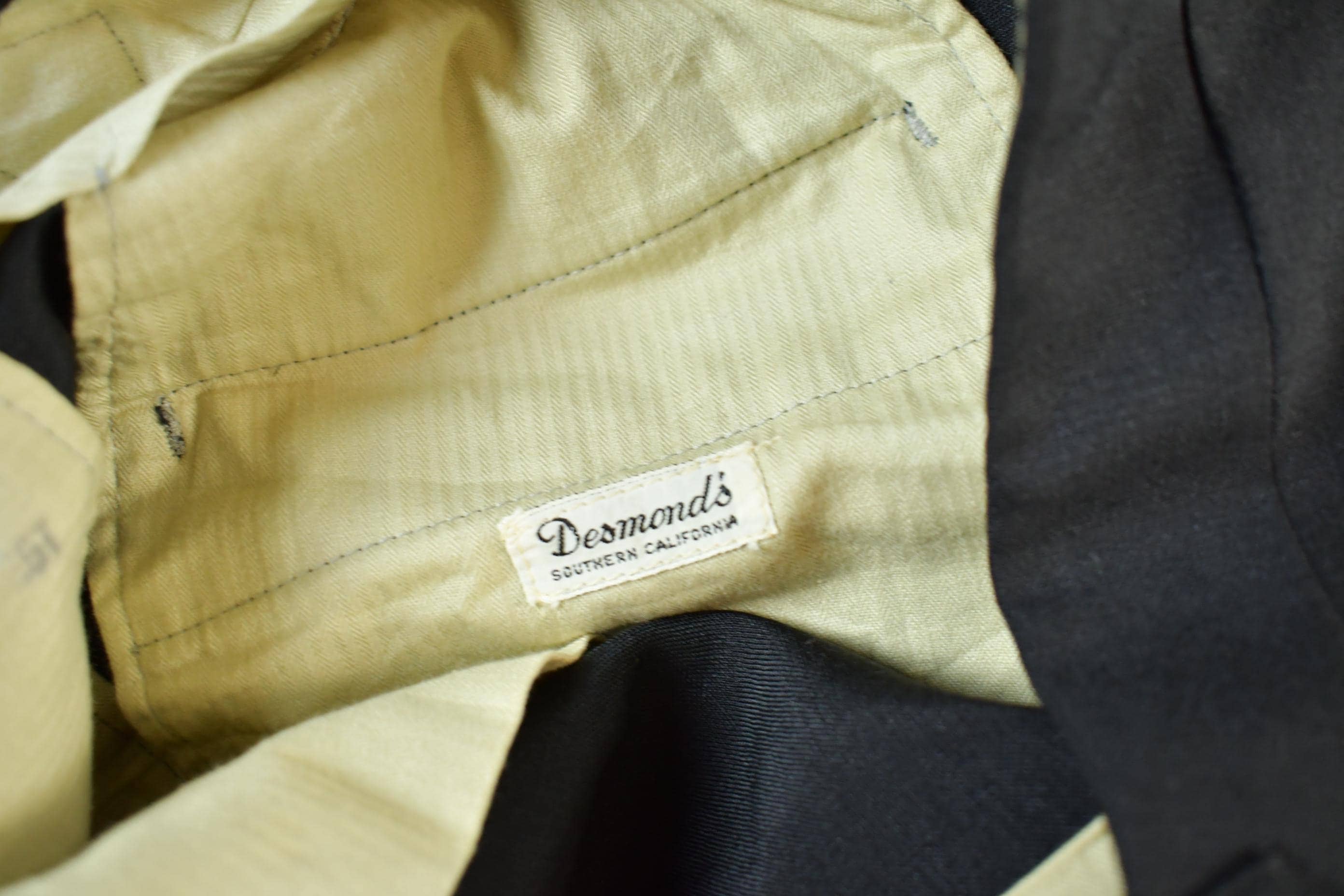 Vintage 1960s 1970s Desmond's Slacks Trousers Men's 32 x 30 - Image 4