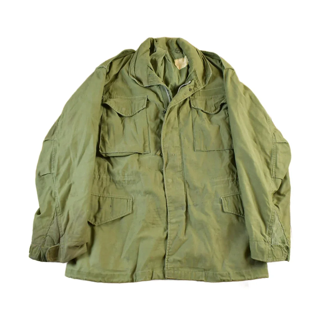 Vintage 1960s 1970s Military Field Coat Men's Small