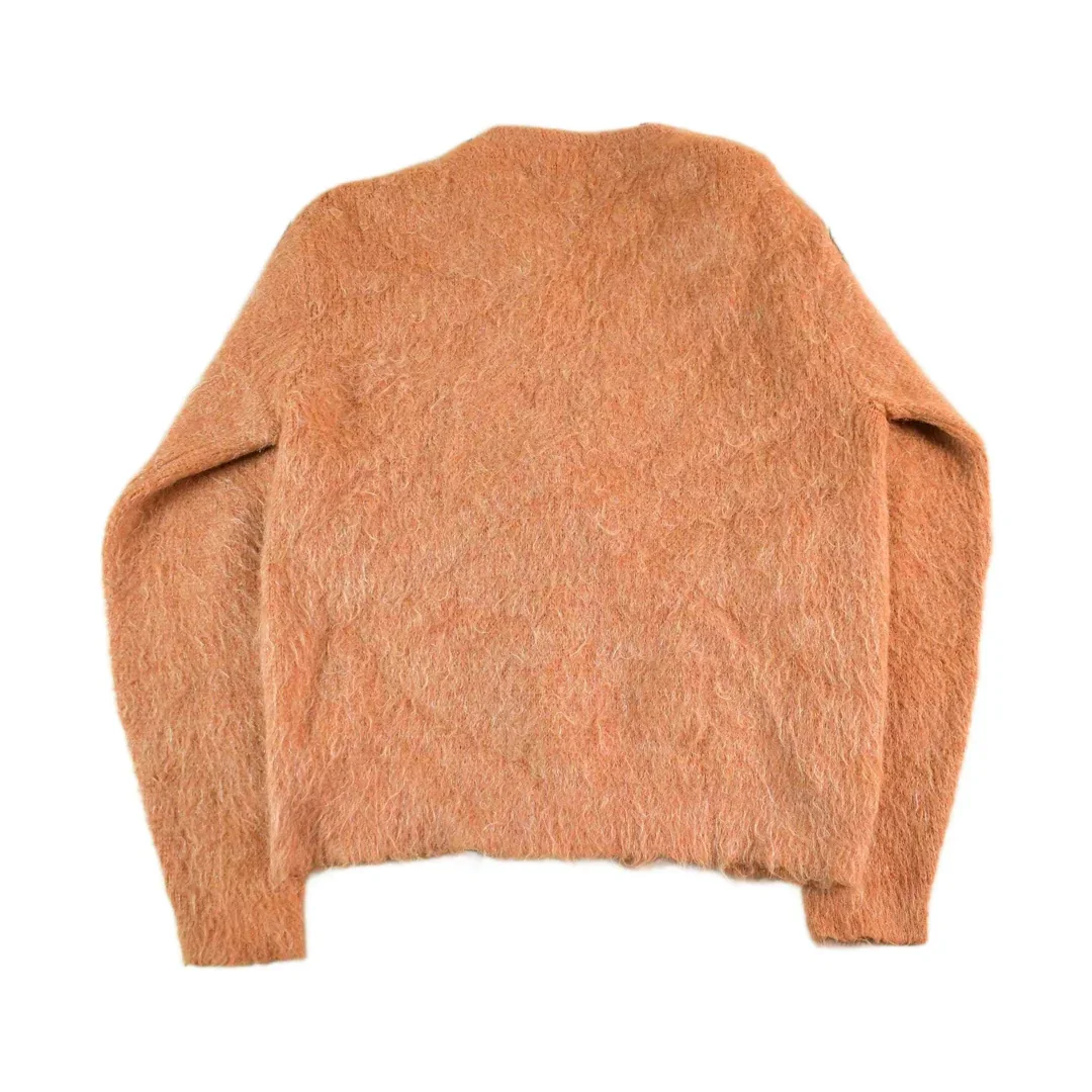 Vintage 1960s Campus Mohair Knit Cardigan Sweater Women's Small - Image 2