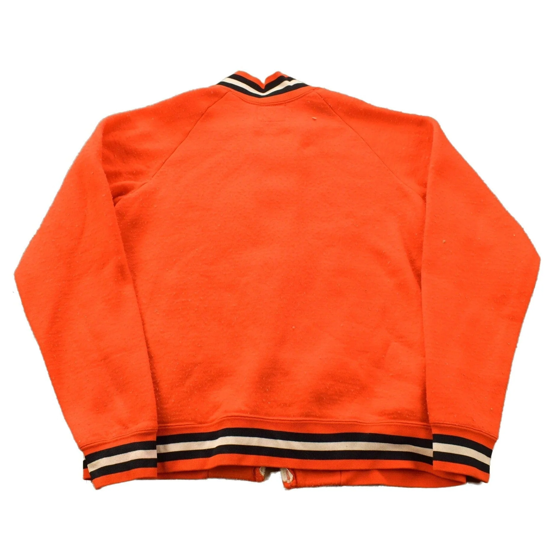 Vintage 1960s Collegiate Vikings Champion Track Jacket Men's S - Image 2