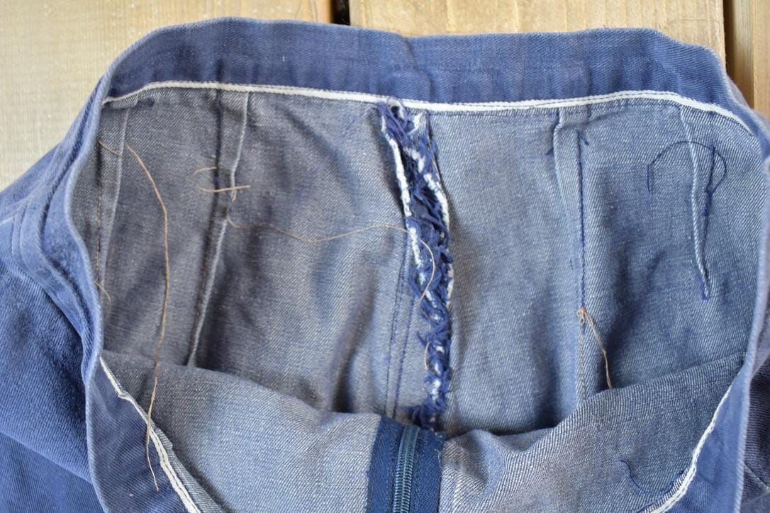 Vintage 1960s Denim Jeans Pants Women's 24 x 30 - Image 3