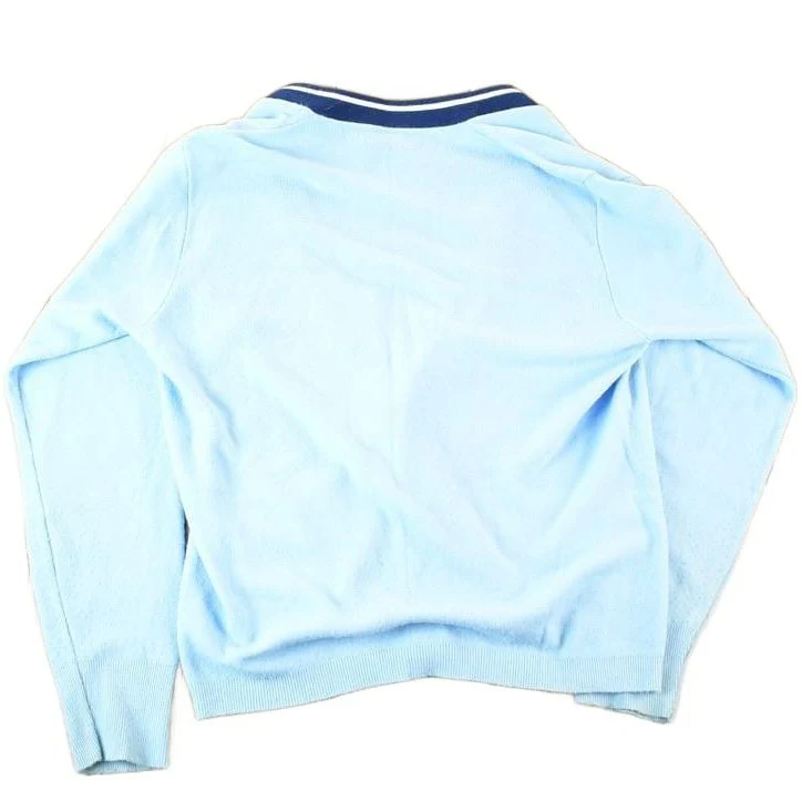 Vintage 1960s Fashionknit High Bulk Orlon Knit Cardigan Sweater Mens Medium - Image 2
