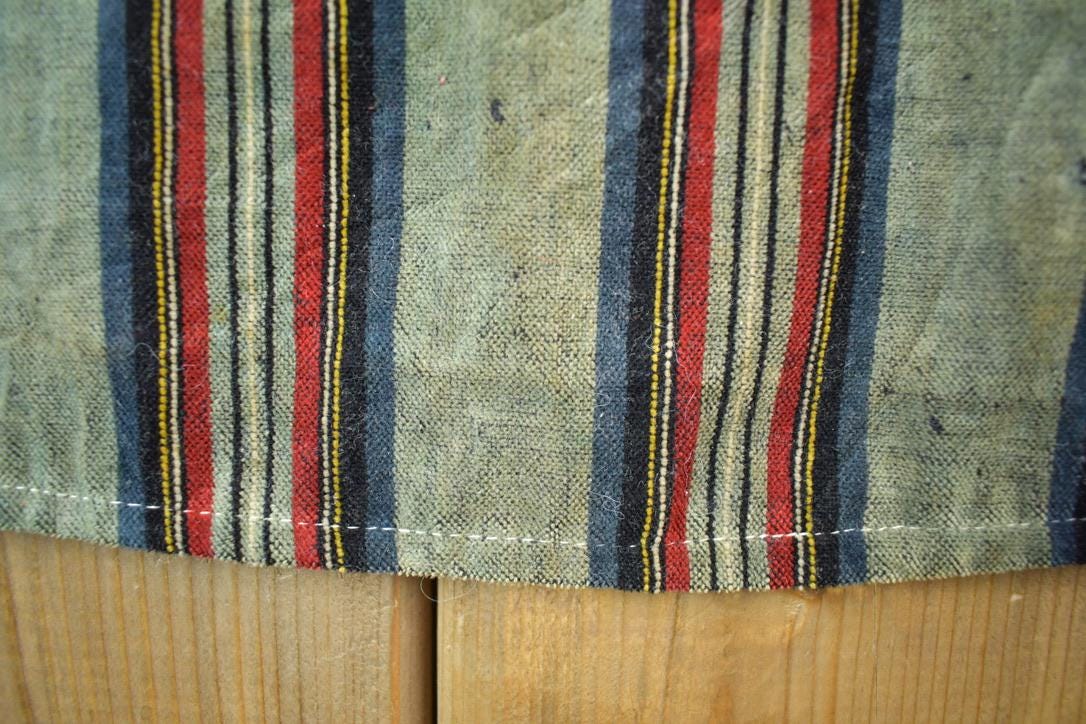Vintage 1960s Folk Rainbow Silk Velvet Antique Romanian Hand Embroidered Folk Vest - Image 6