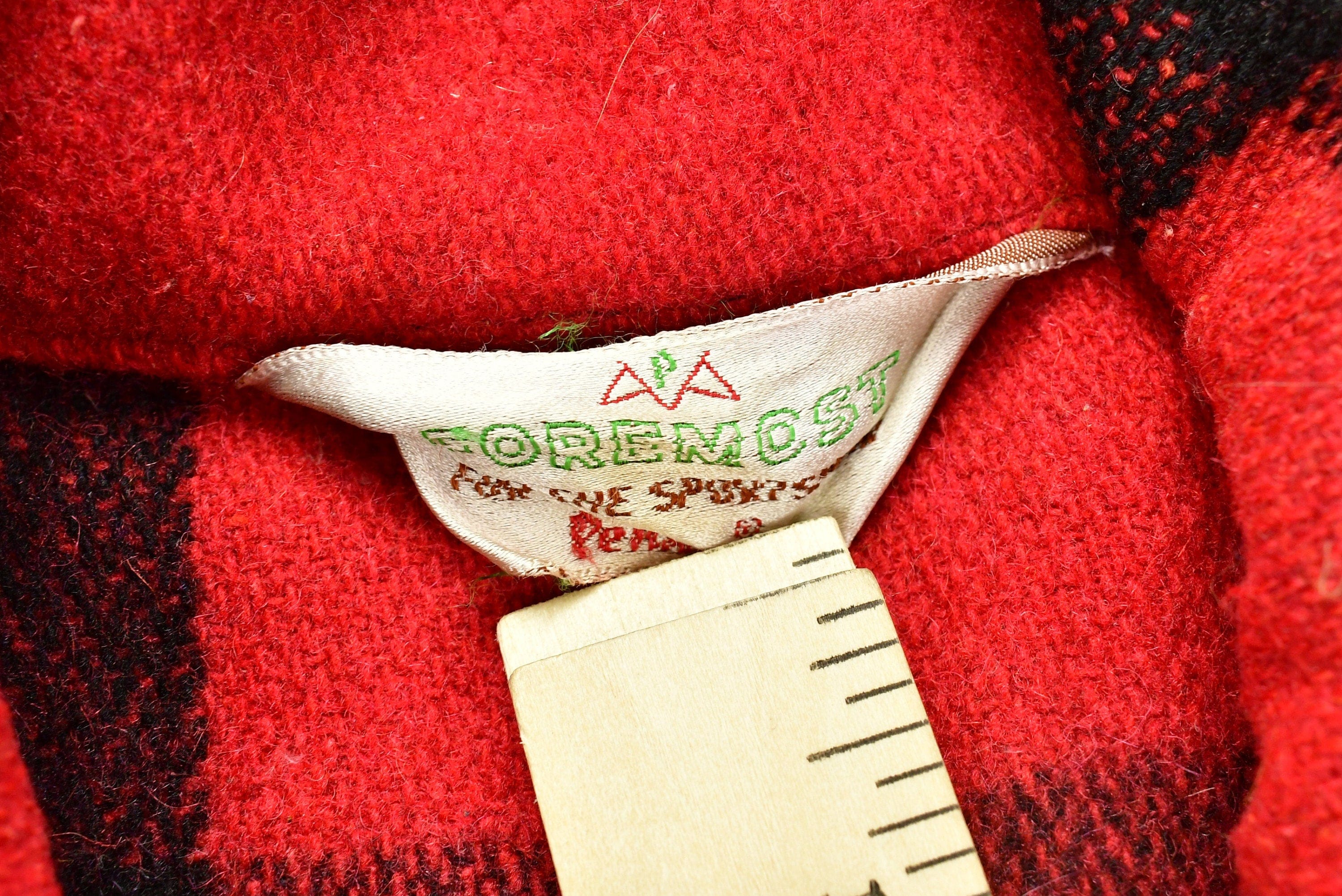 Vintage 1960s Foremost Plaid Jacket Men's Small - Image 5